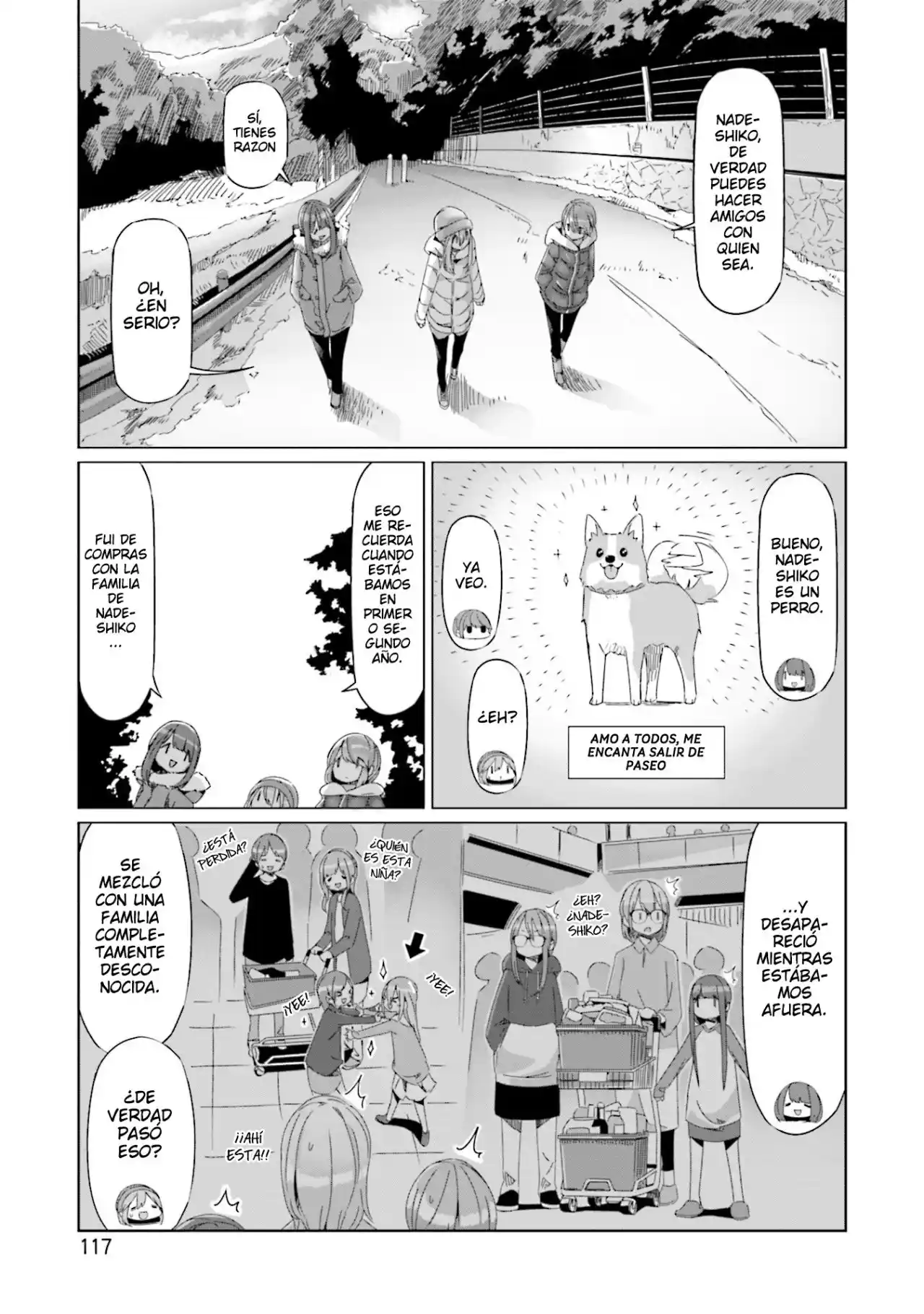 Yurucamp capítulo 62, página 13