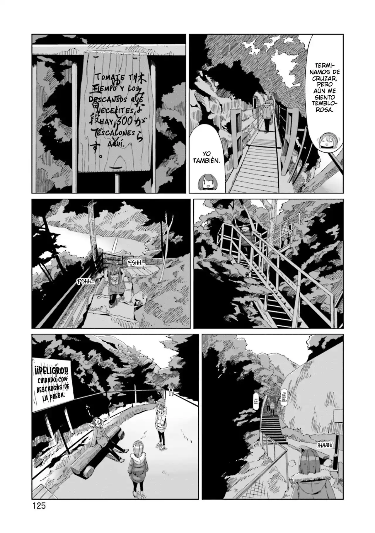 Yurucamp capítulo 62, página 21