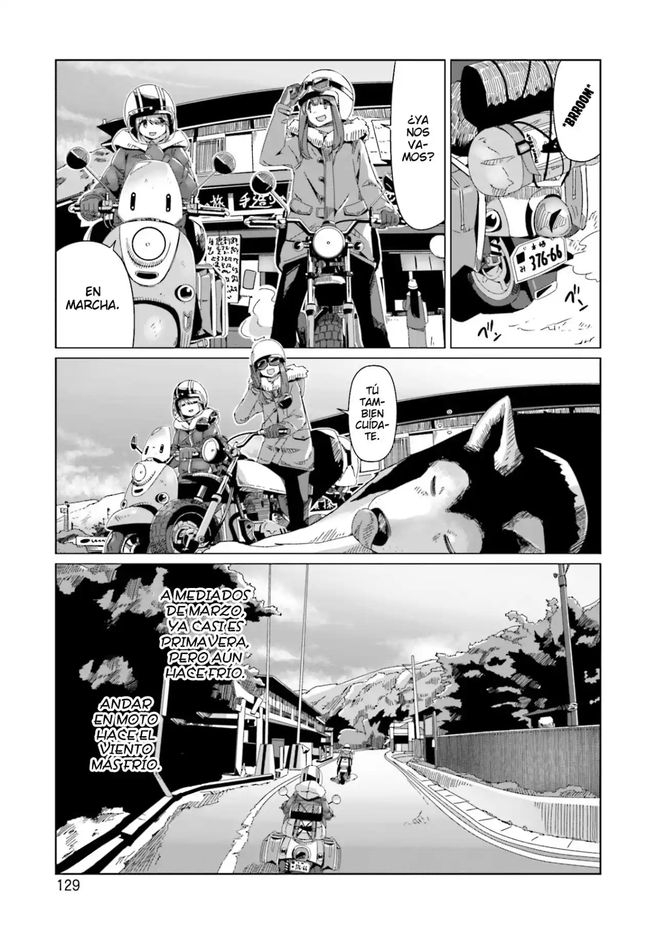 Yurucamp capítulo 62, página 25