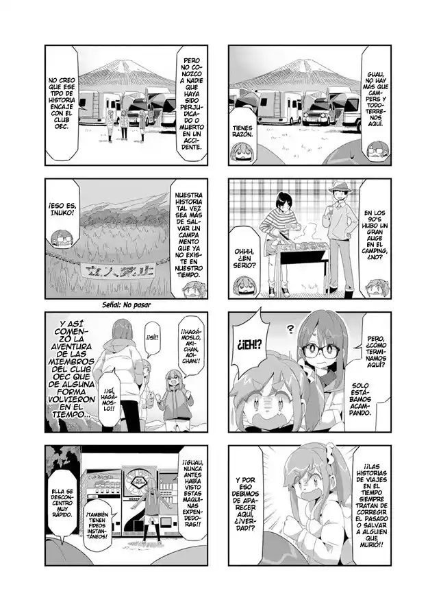 Yurucamp capítulo 63.5, página 21