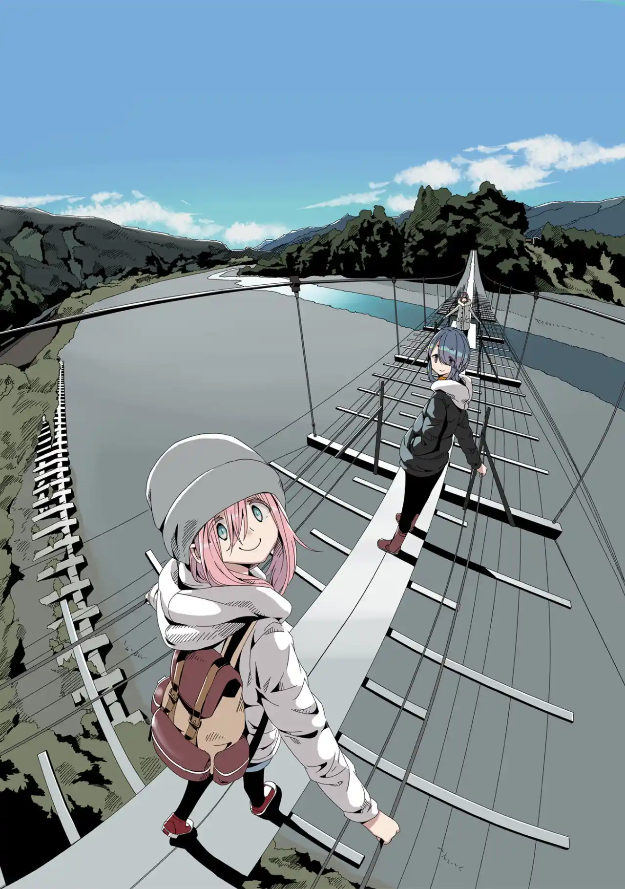 Yurucamp capítulo 63, página 2
