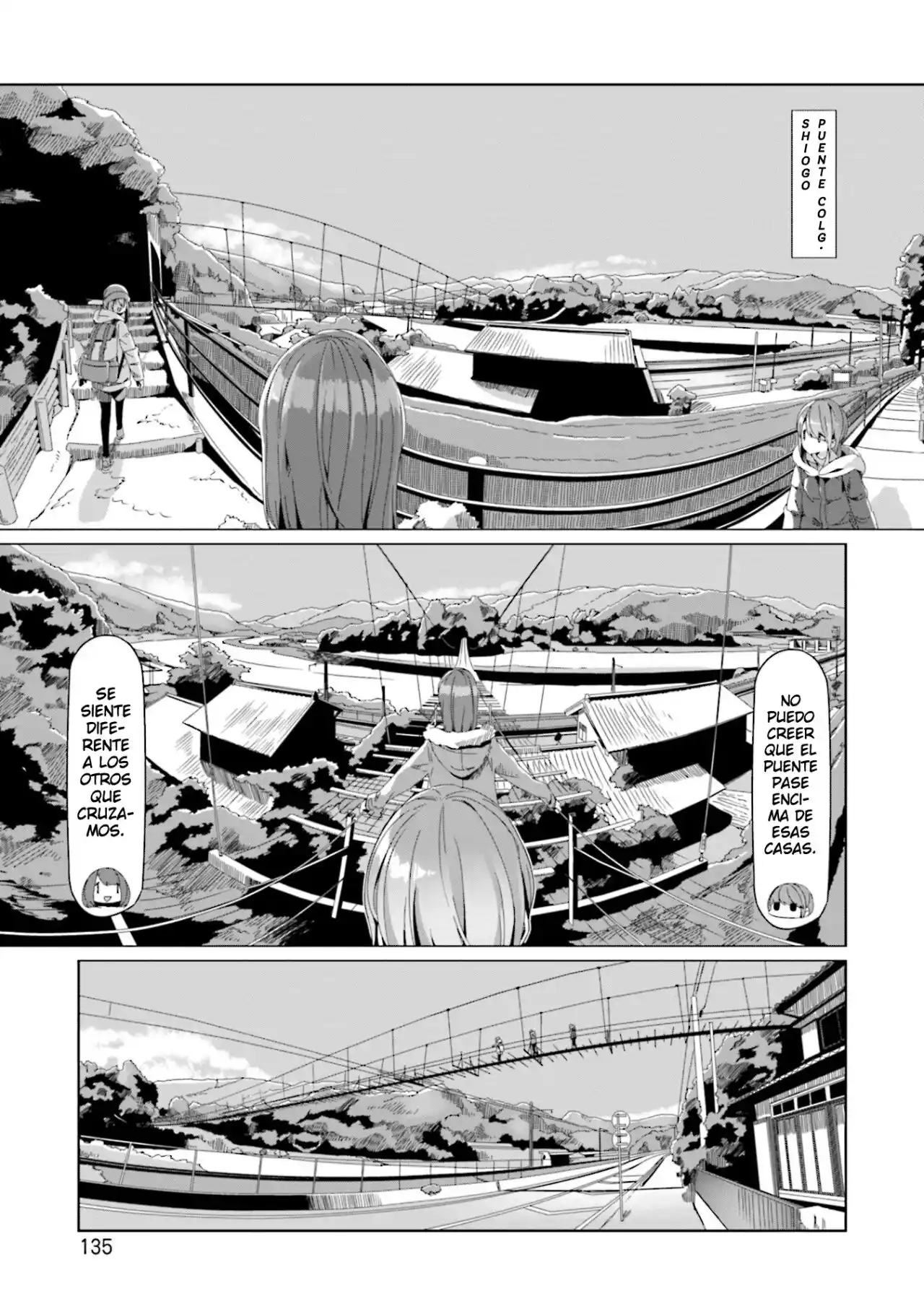 Yurucamp capítulo 63, página 4