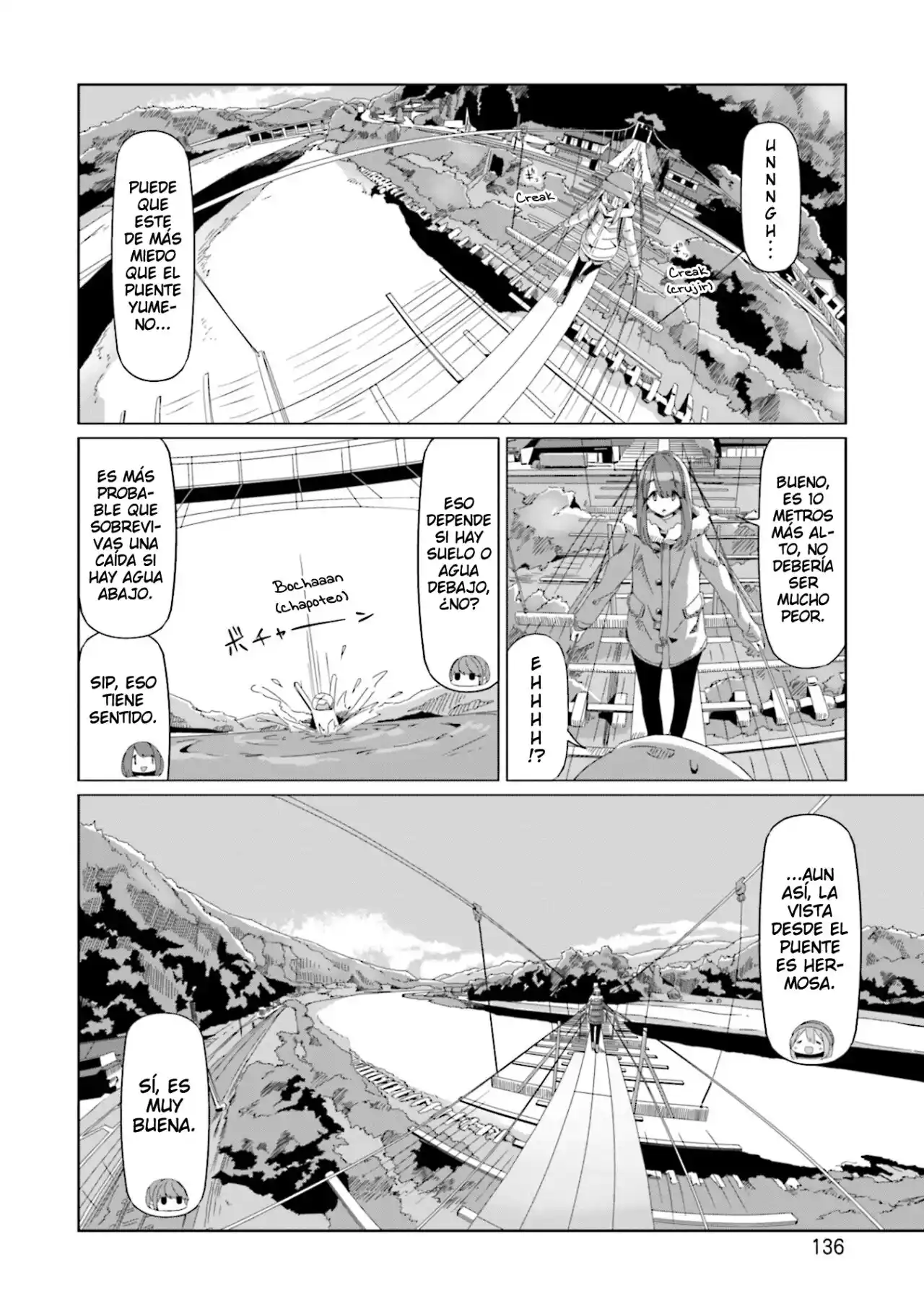 Yurucamp capítulo 63, página 5