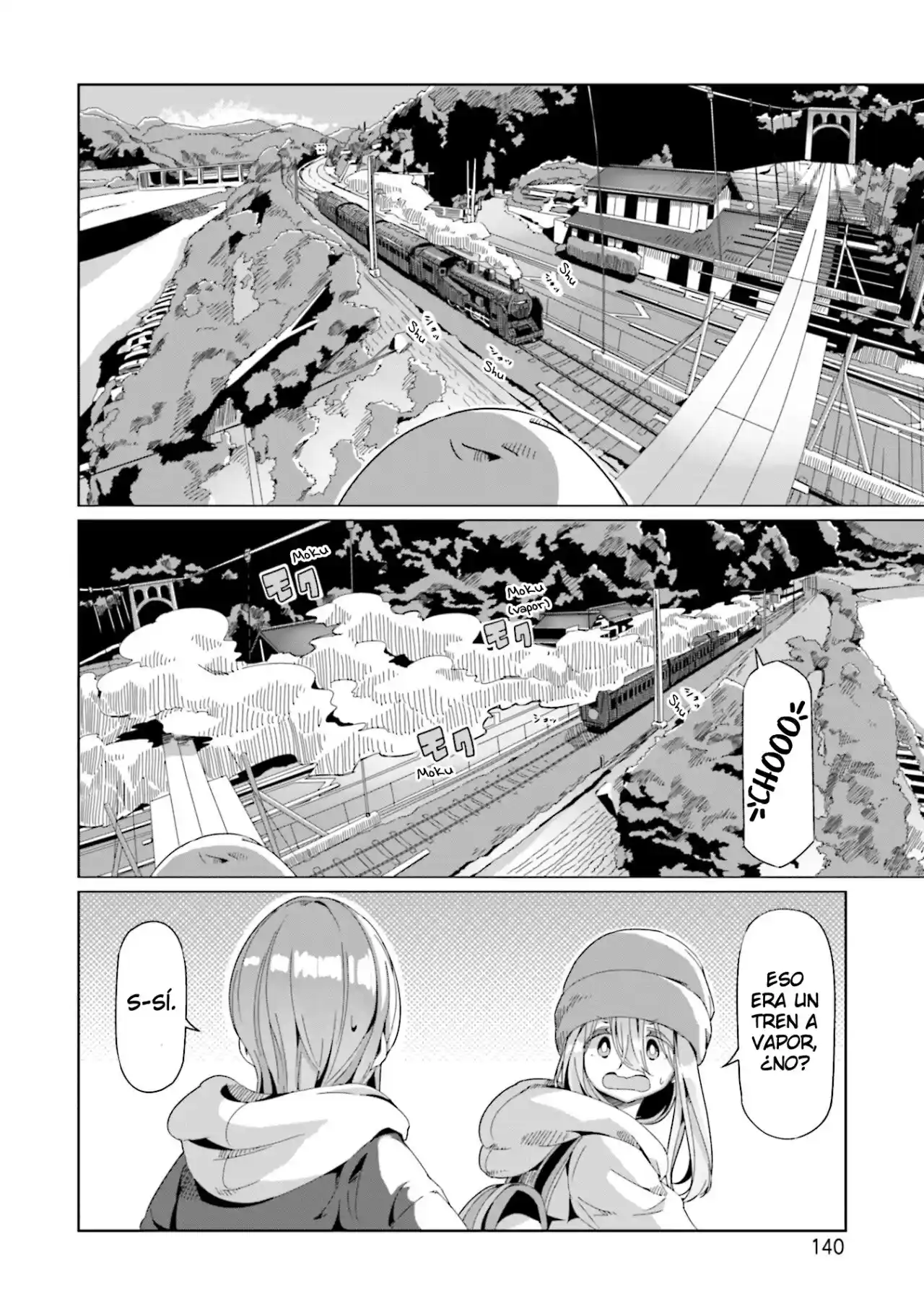 Yurucamp capítulo 63, página 9