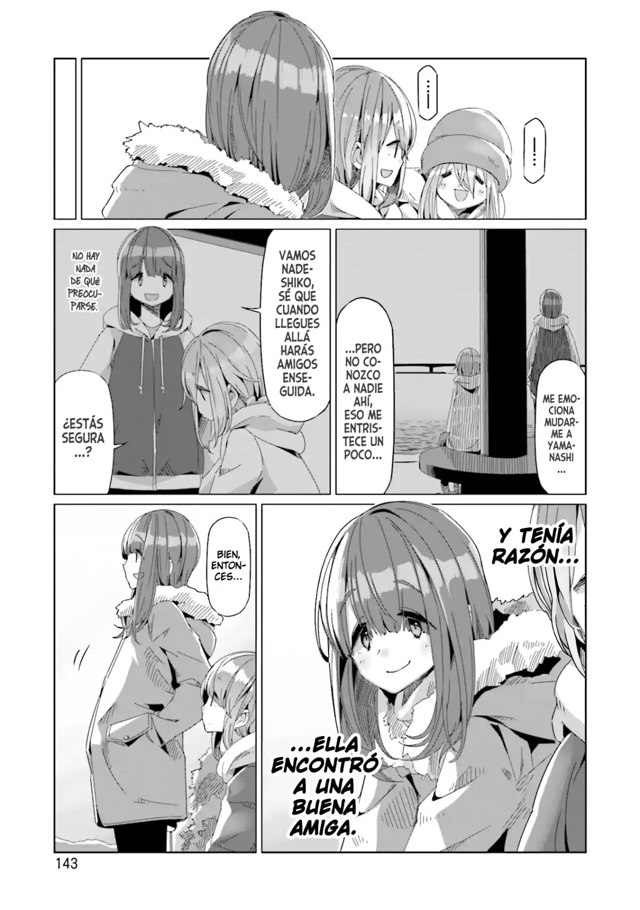 Yurucamp capítulo 63, página 12