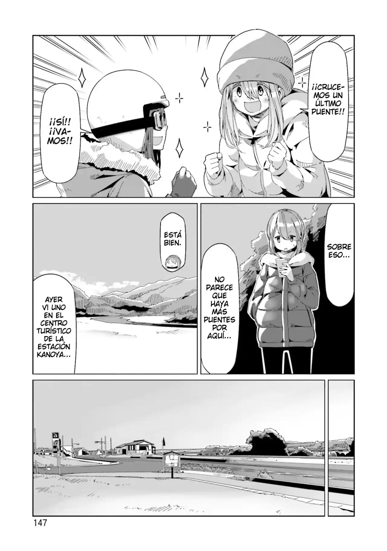 Yurucamp capítulo 63, página 16