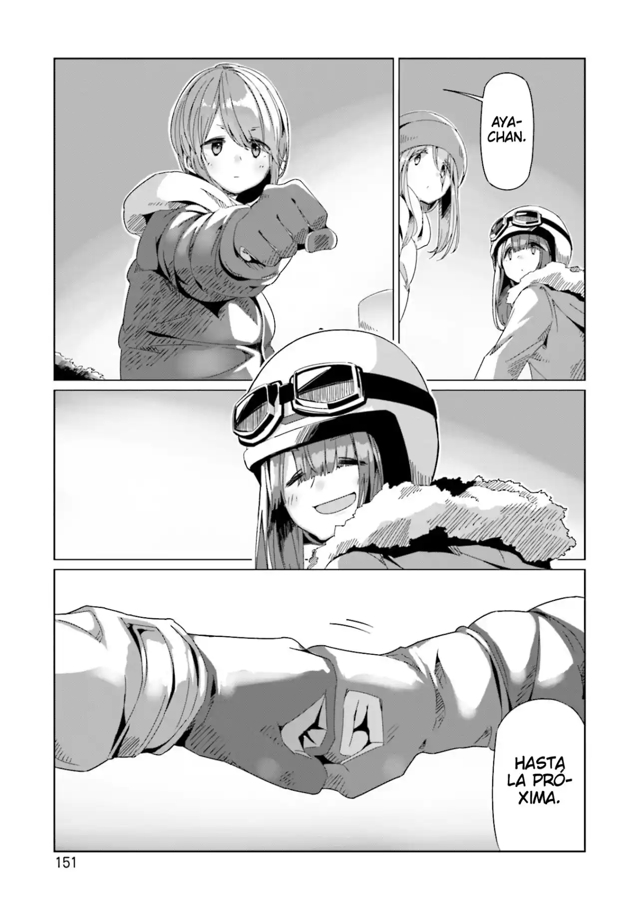 Yurucamp capítulo 63, página 20