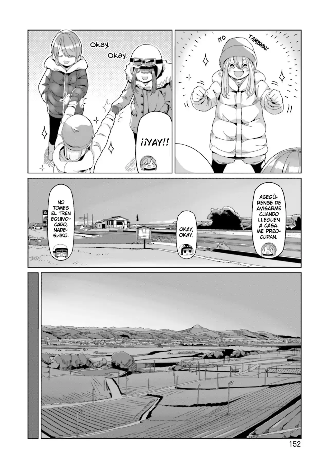 Yurucamp capítulo 63, página 21