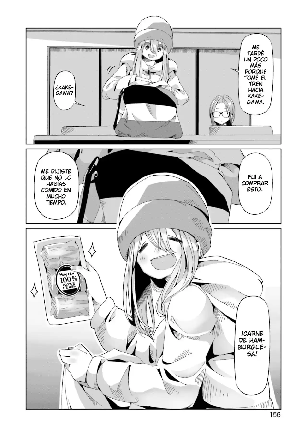 Yurucamp capítulo 63, página 25