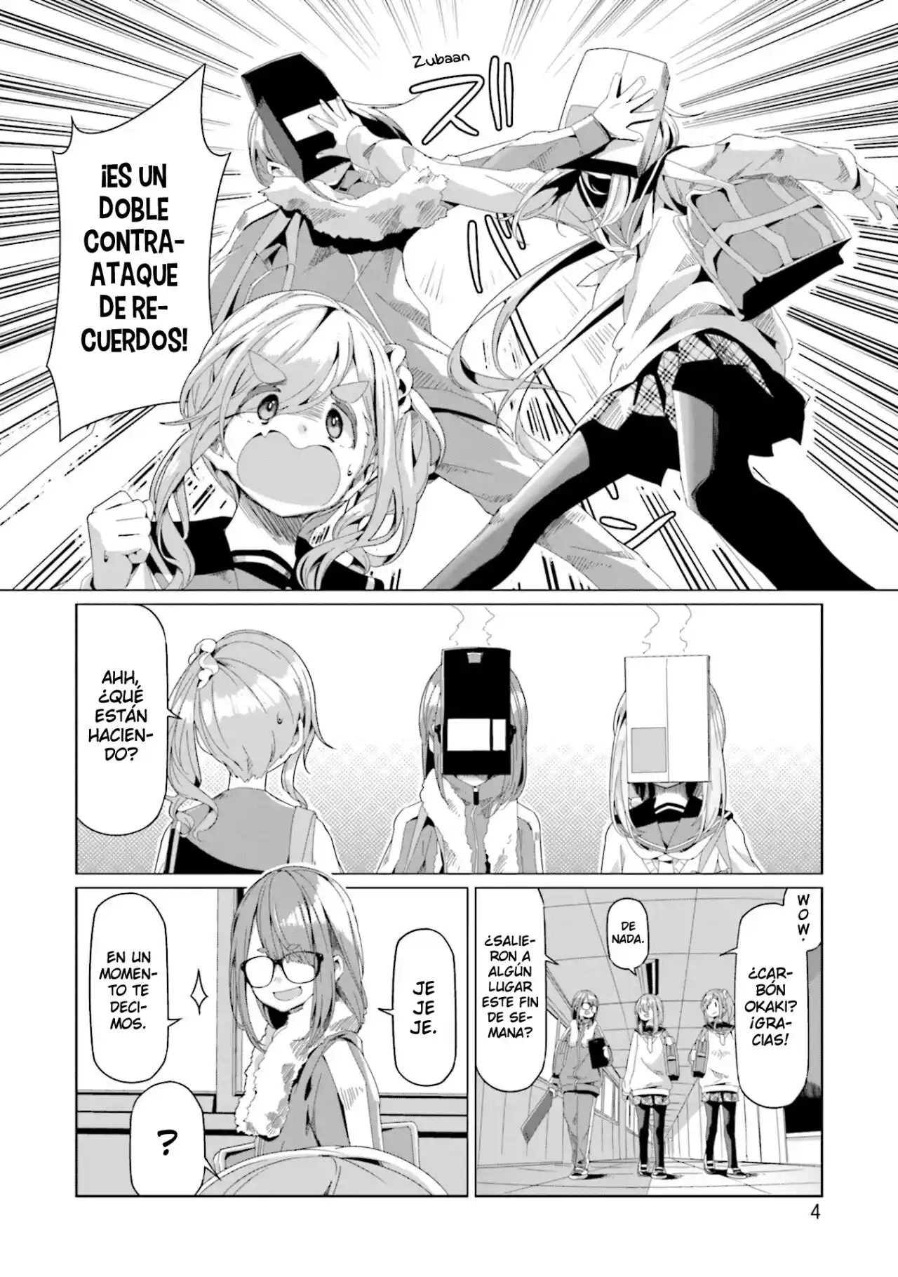 Yurucamp capítulo 64, página 5