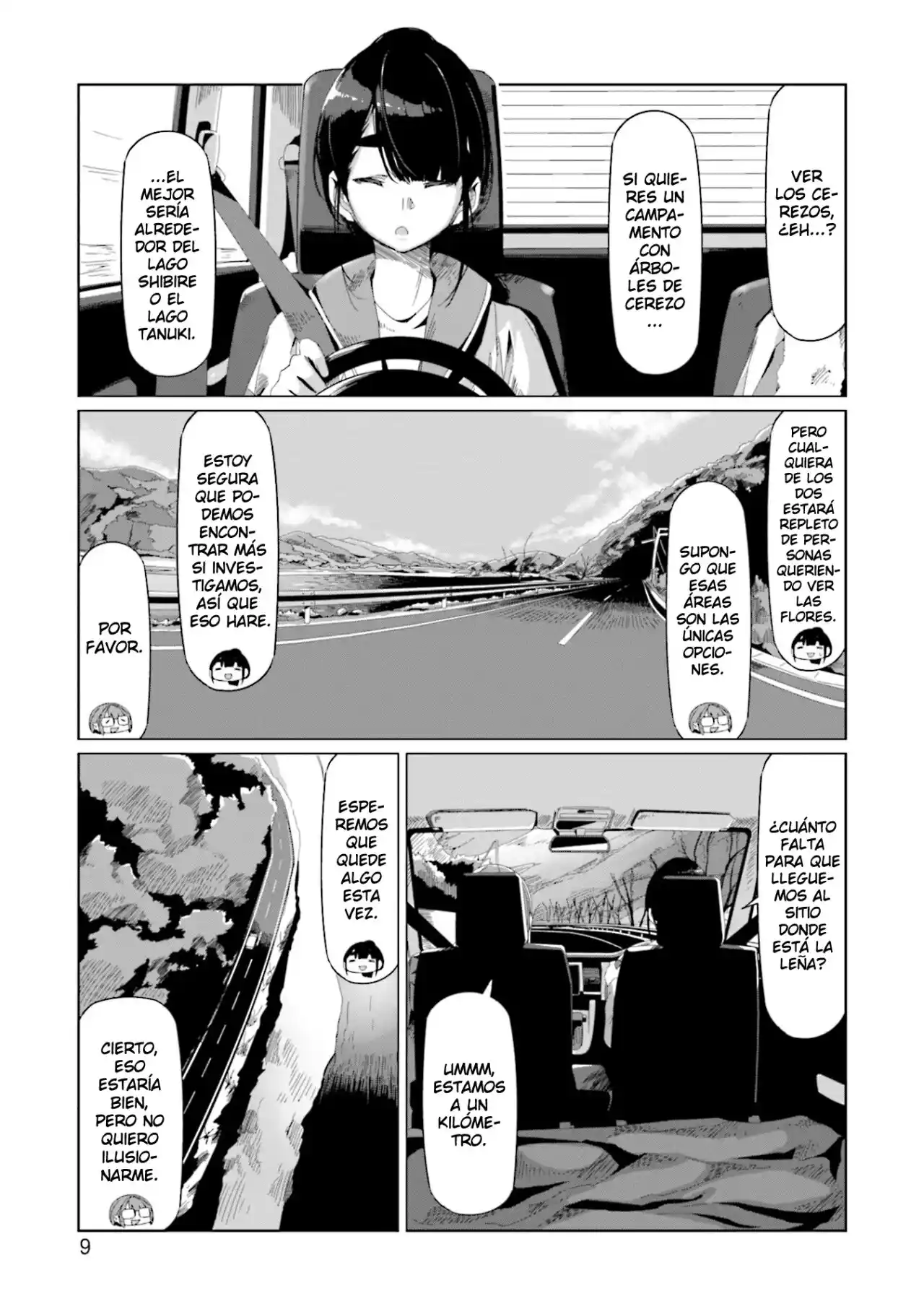Yurucamp capítulo 64, página 11