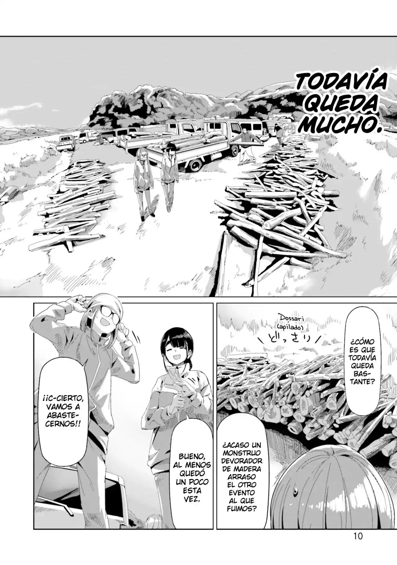 Yurucamp capítulo 64, página 12