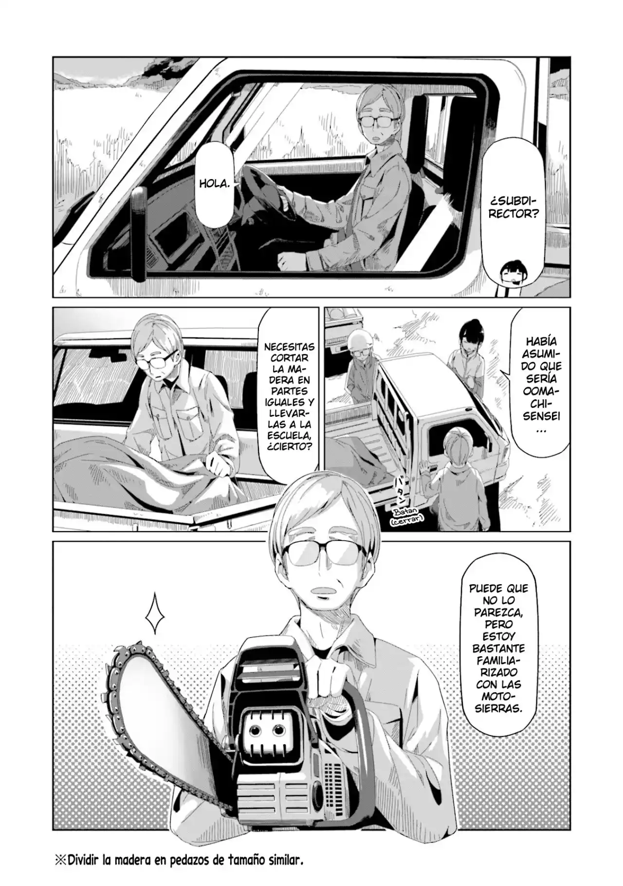 Yurucamp capítulo 64, página 19