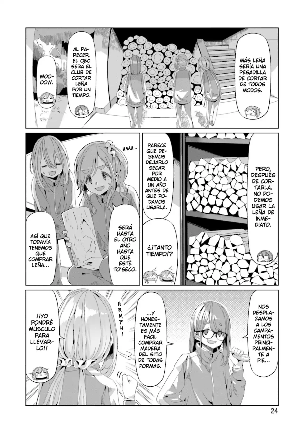 Yurucamp capítulo 64, página 26