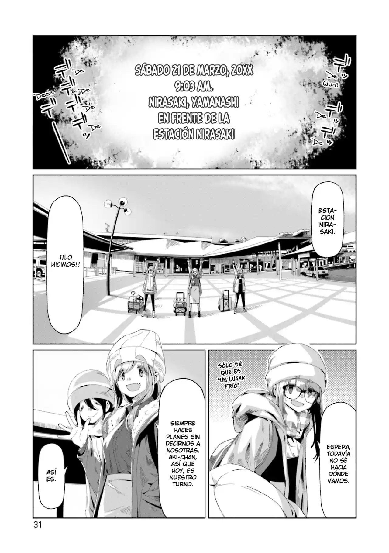 Yurucamp capítulo 65, página 4