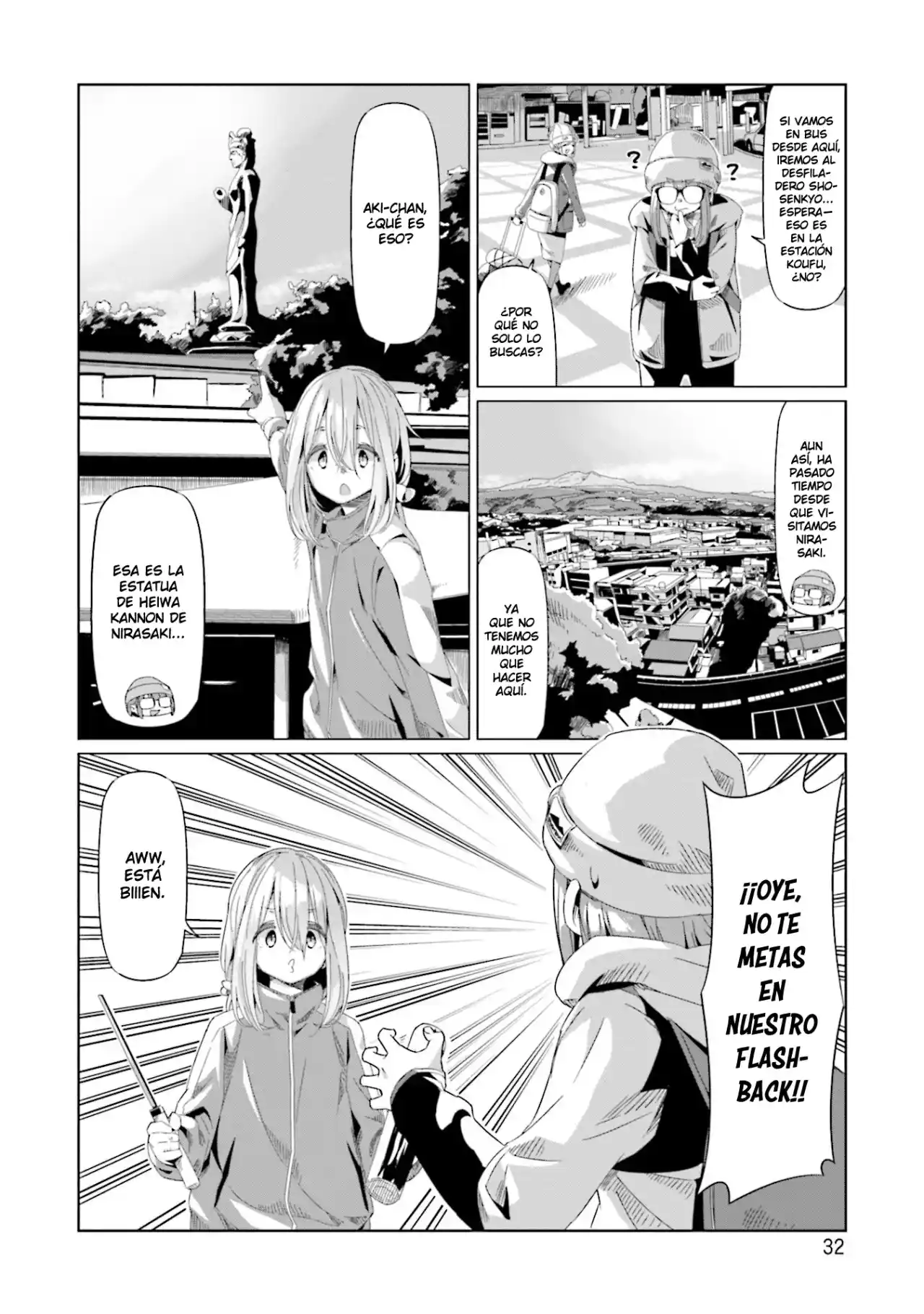 Yurucamp capítulo 65, página 5
