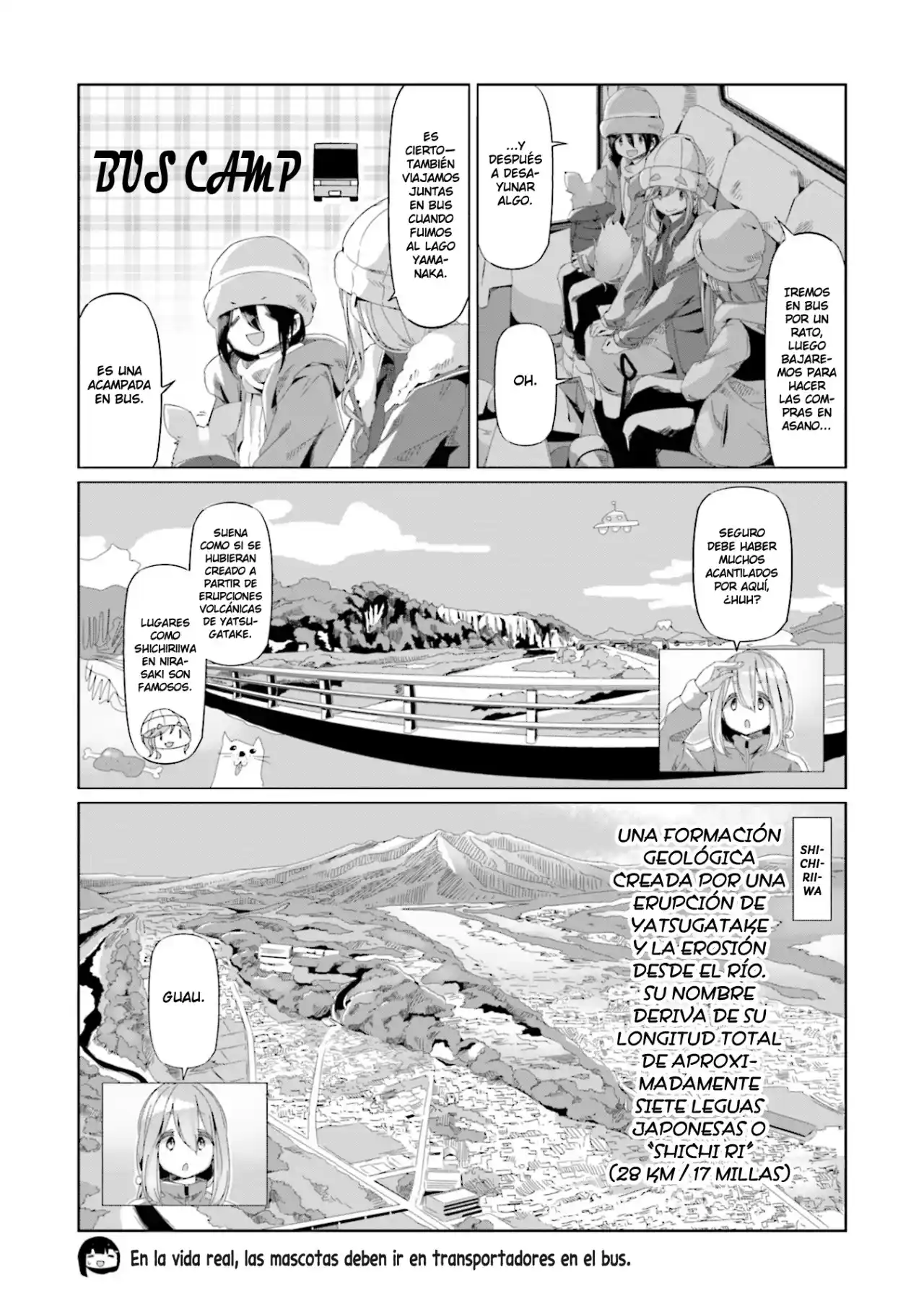 Yurucamp capítulo 65, página 9