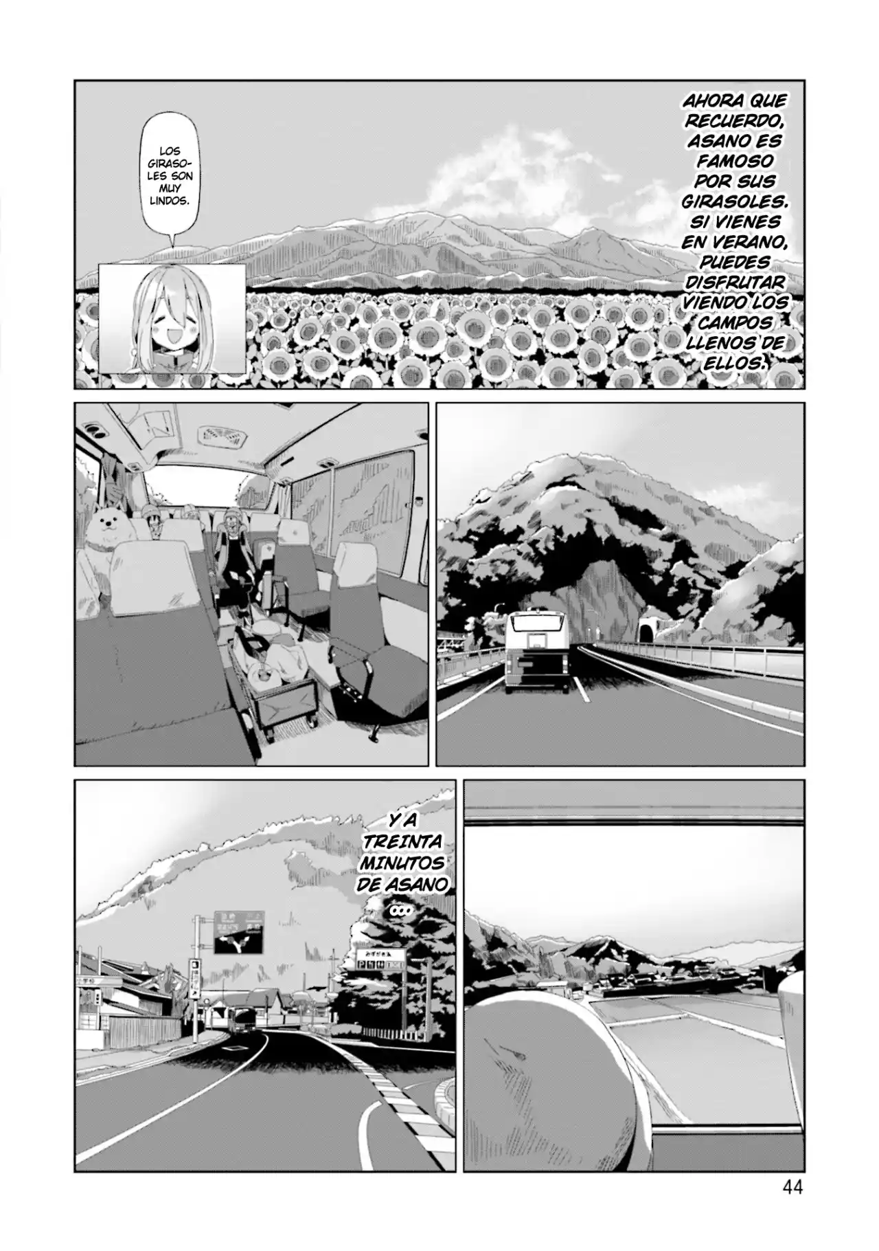 Yurucamp capítulo 65, página 17