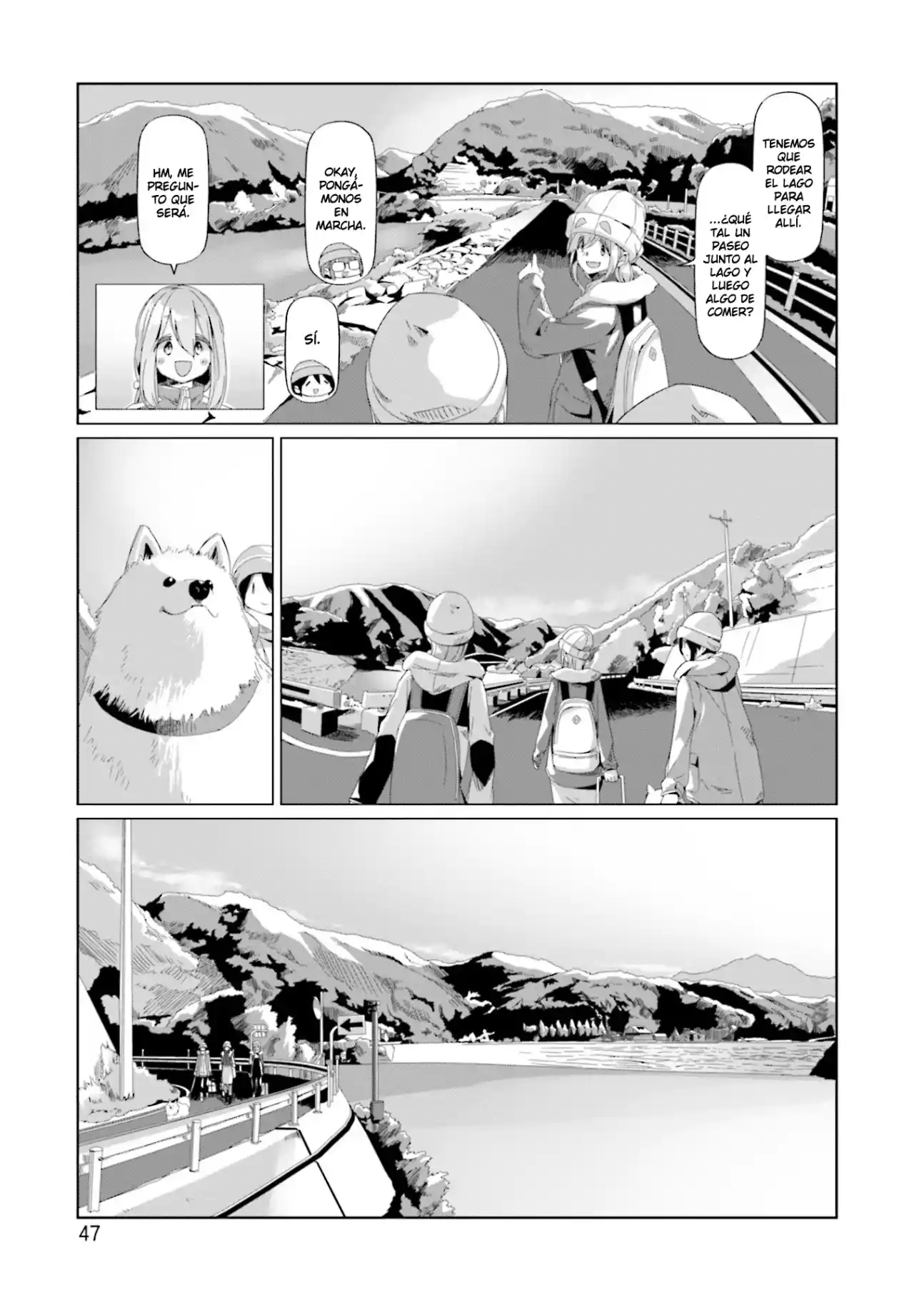 Yurucamp capítulo 65, página 20