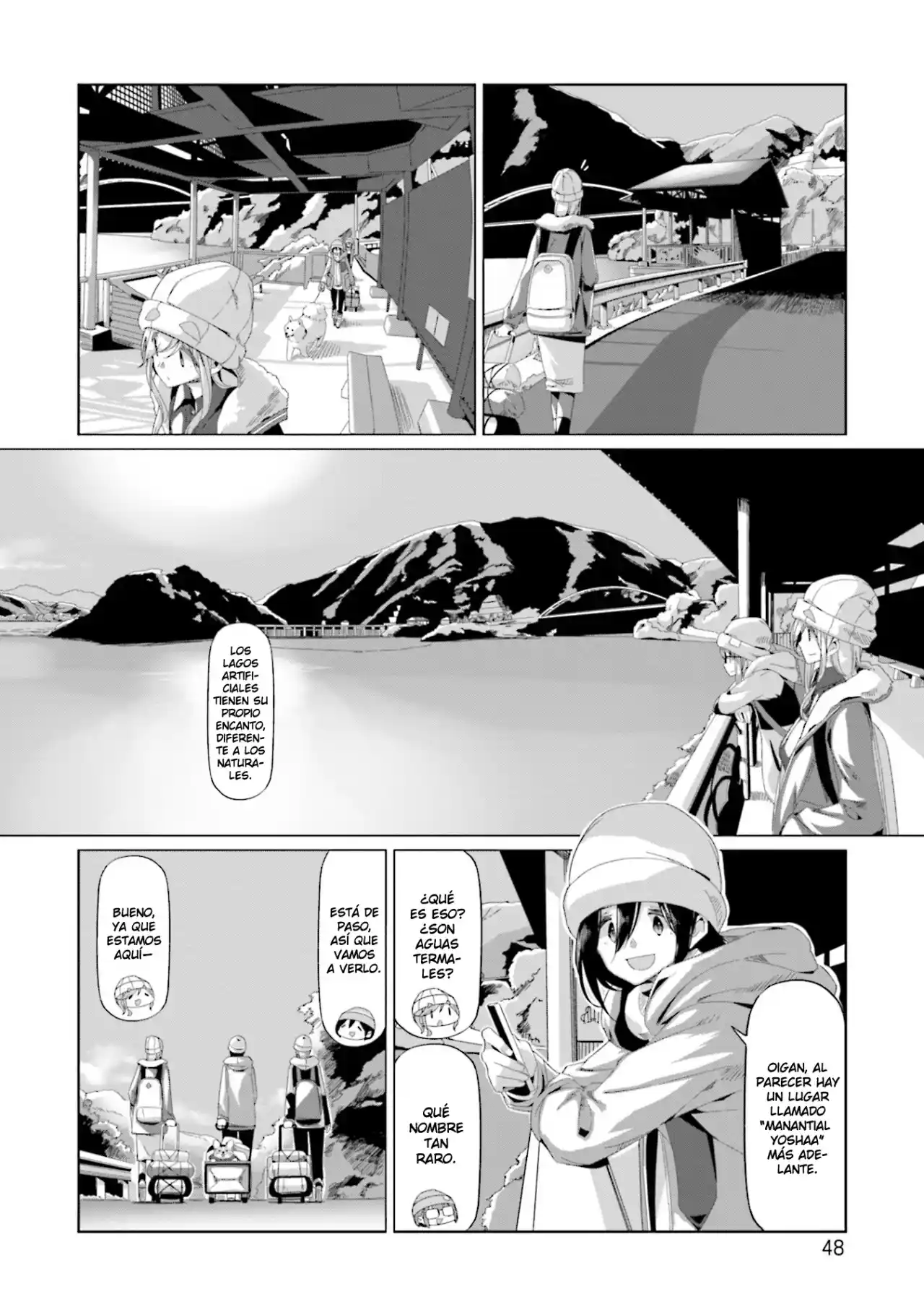 Yurucamp capítulo 65, página 21