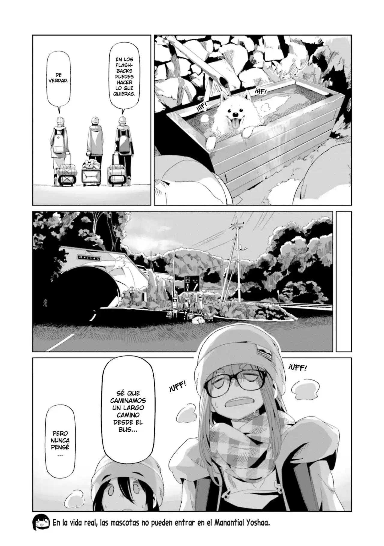 Yurucamp capítulo 65, página 23