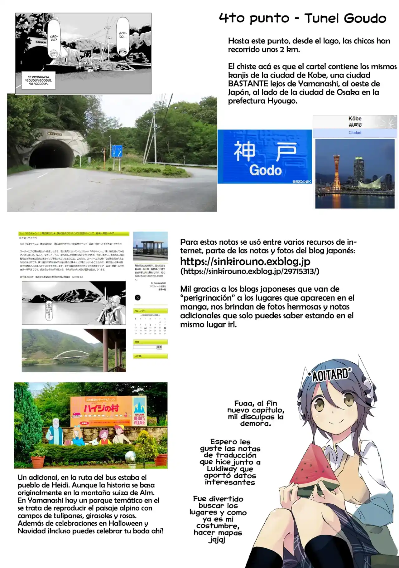 Yurucamp capítulo 65, página 31