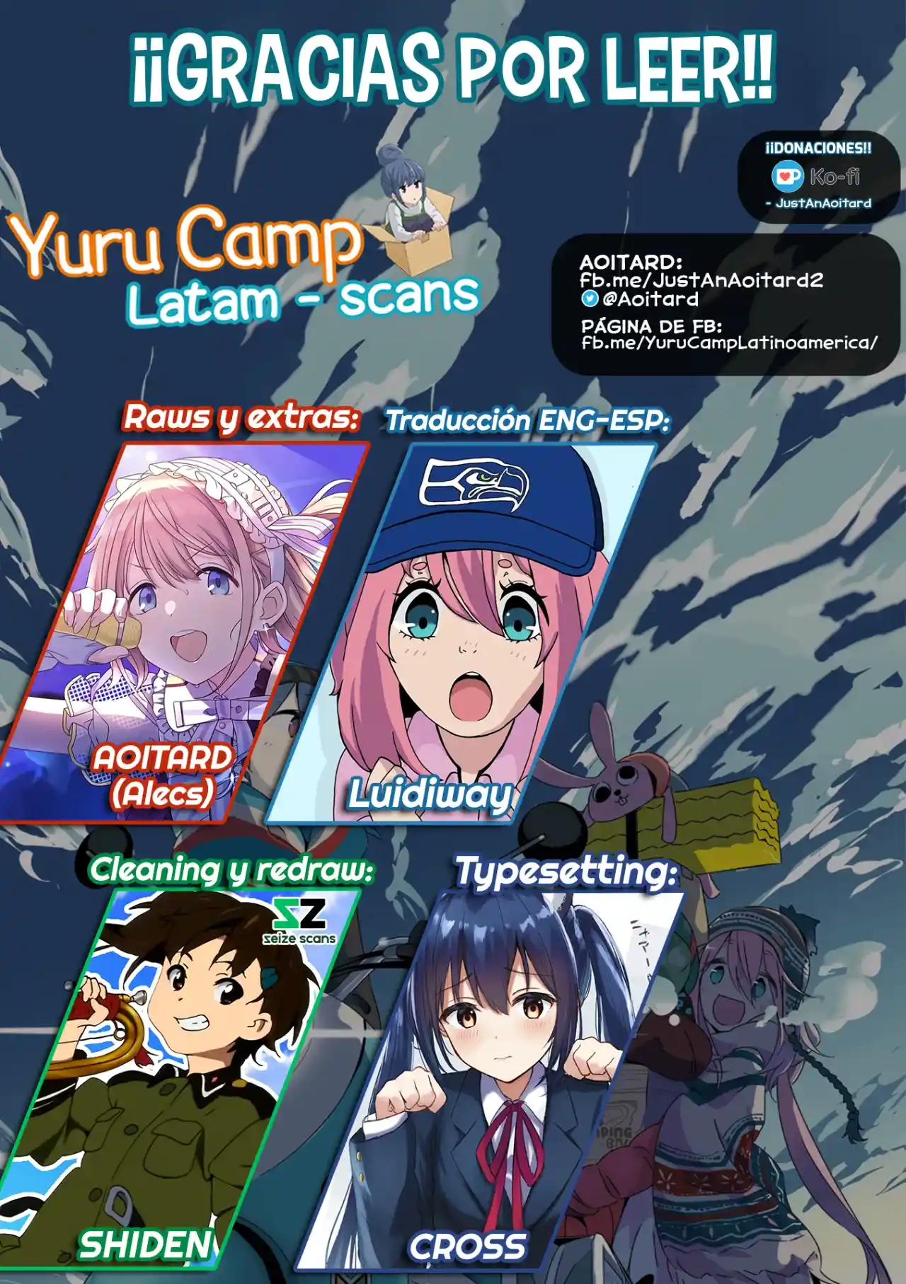 Yurucamp capítulo 65, página 32