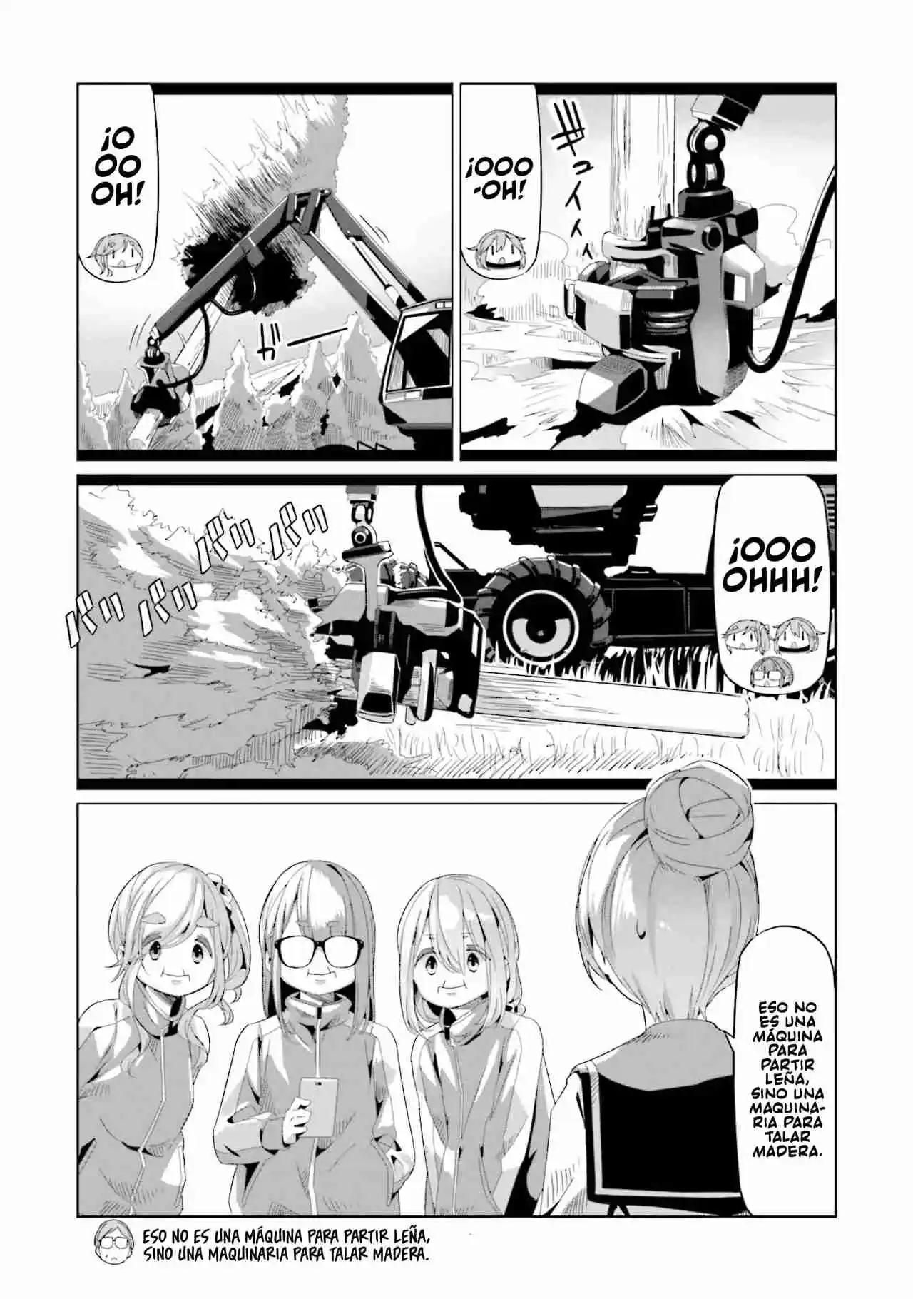 Yurucamp capítulo 66, página 8