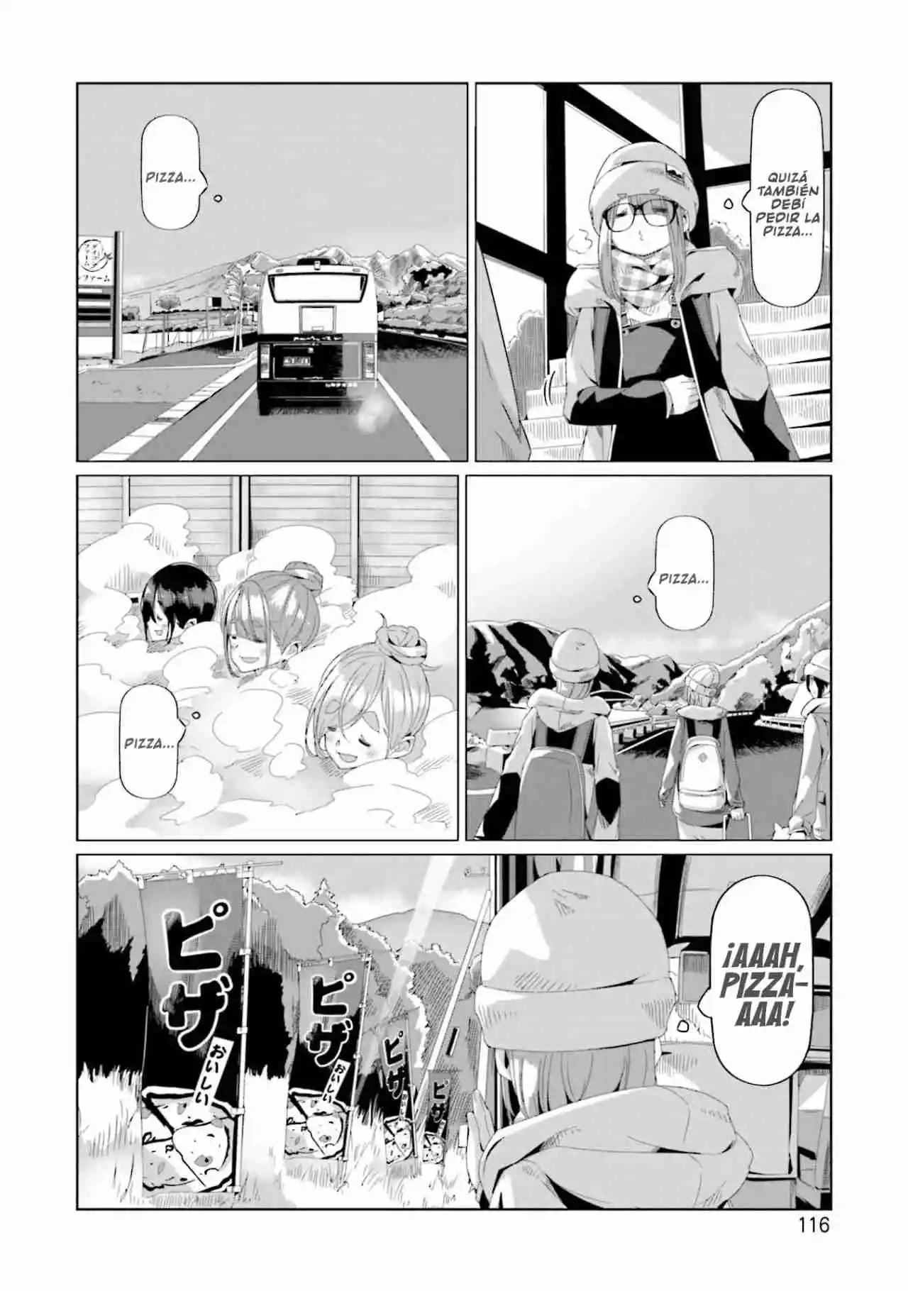 Yurucamp capítulo 67, página 11