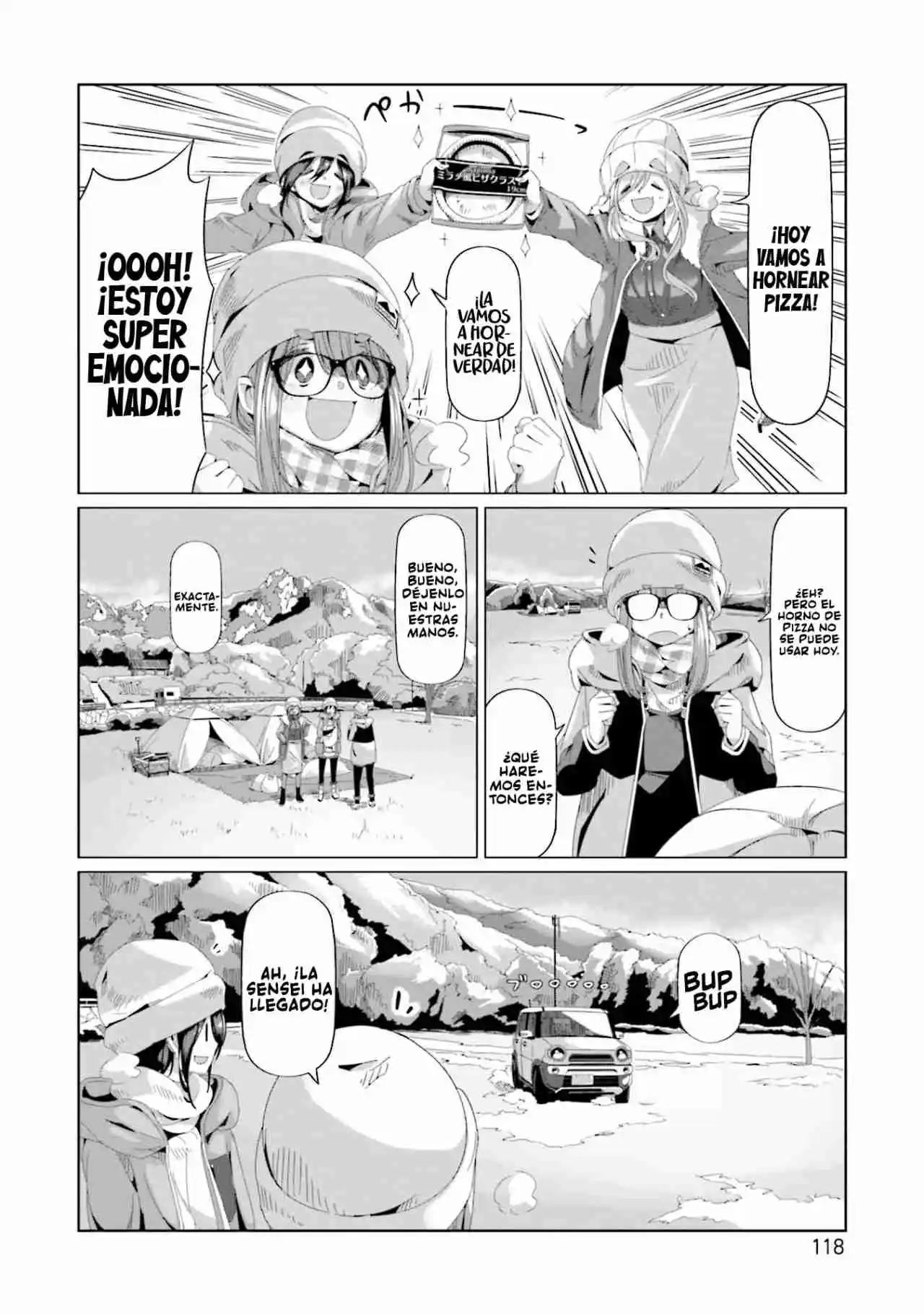 Yurucamp capítulo 67, página 13