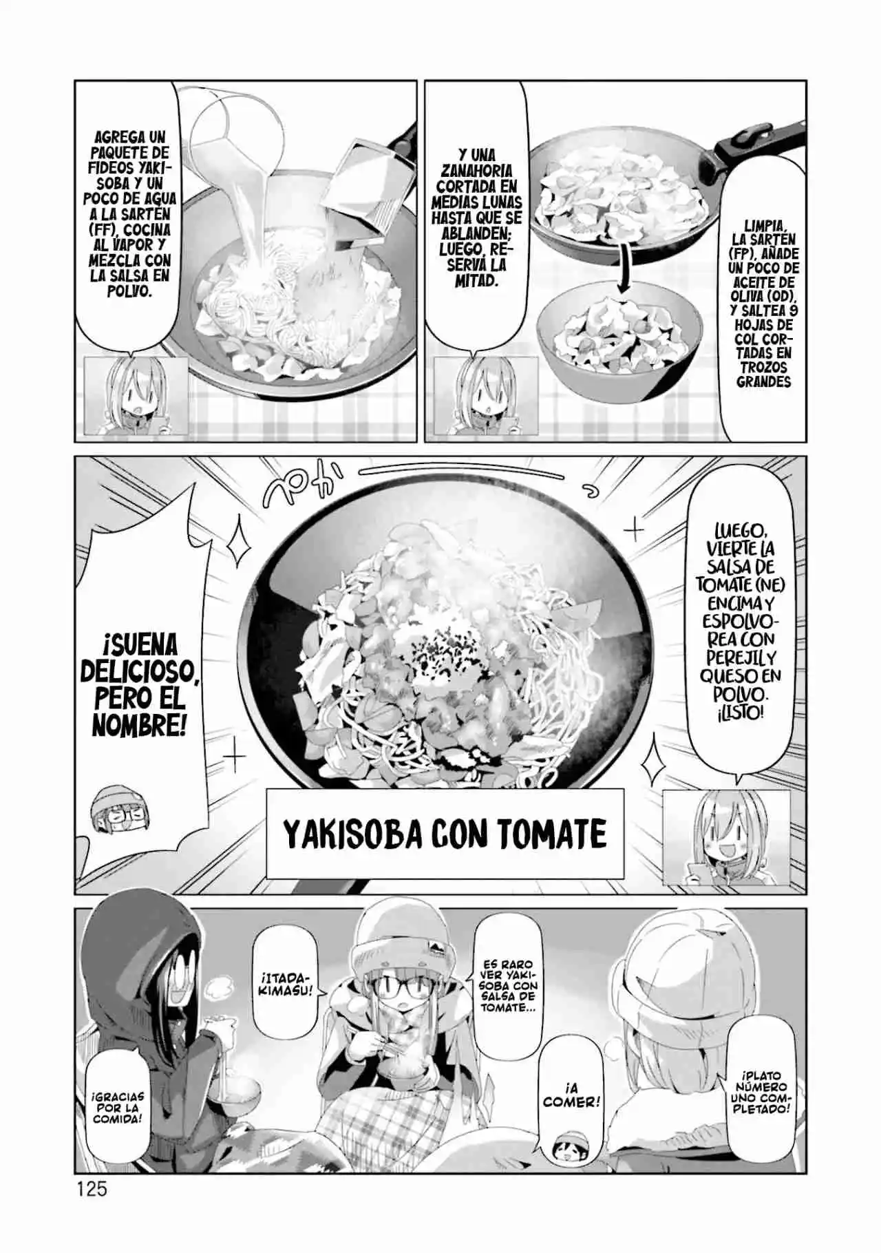 Yurucamp capítulo 67, página 20