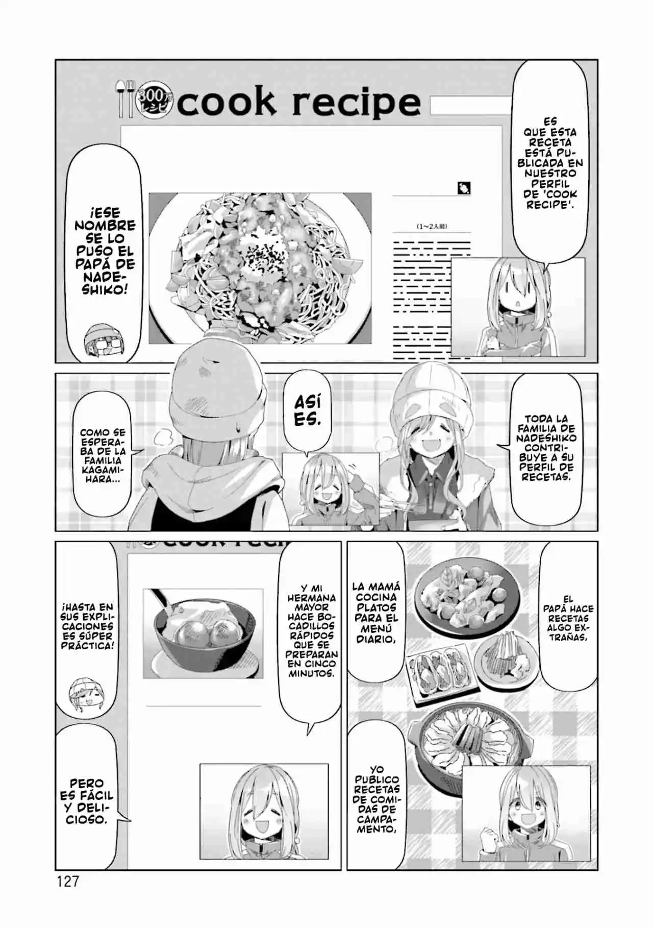 Yurucamp capítulo 67, página 22