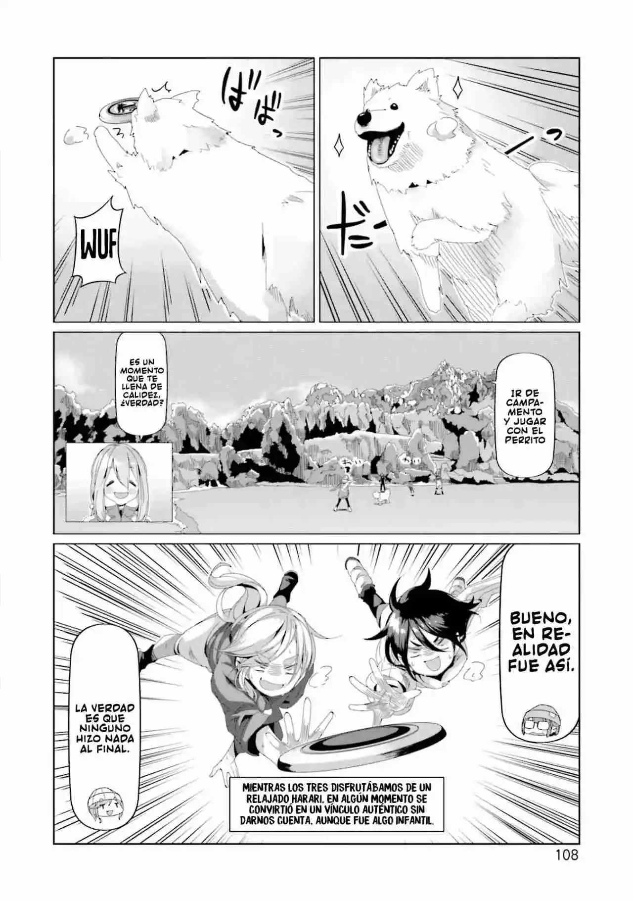 Yurucamp capítulo 68, página 4