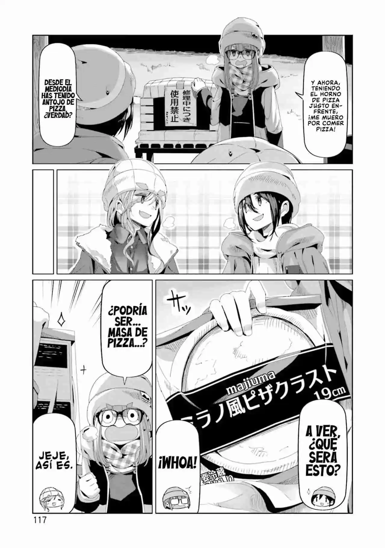 Yurucamp capítulo 68, página 13