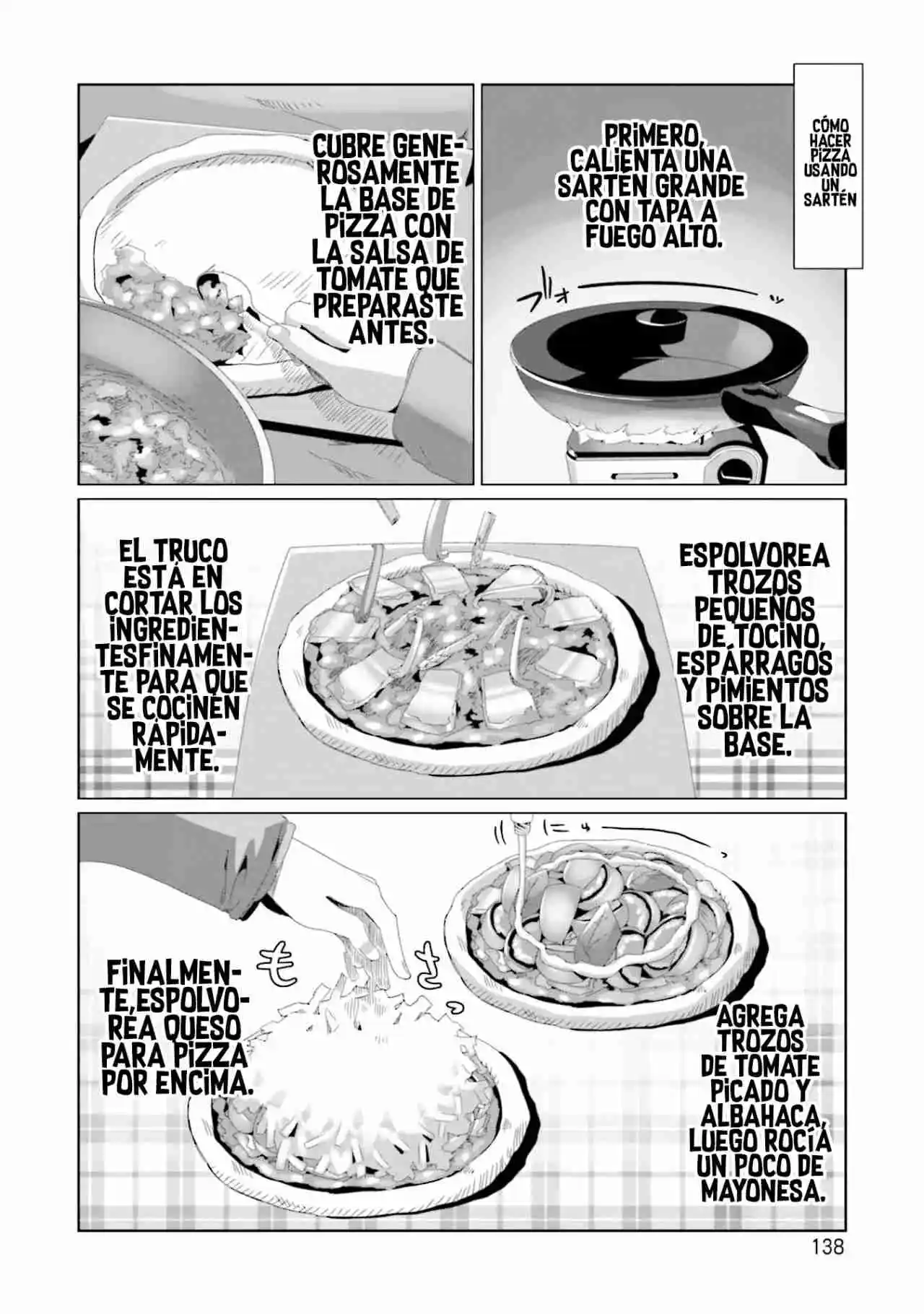 Yurucamp capítulo 69, página 8