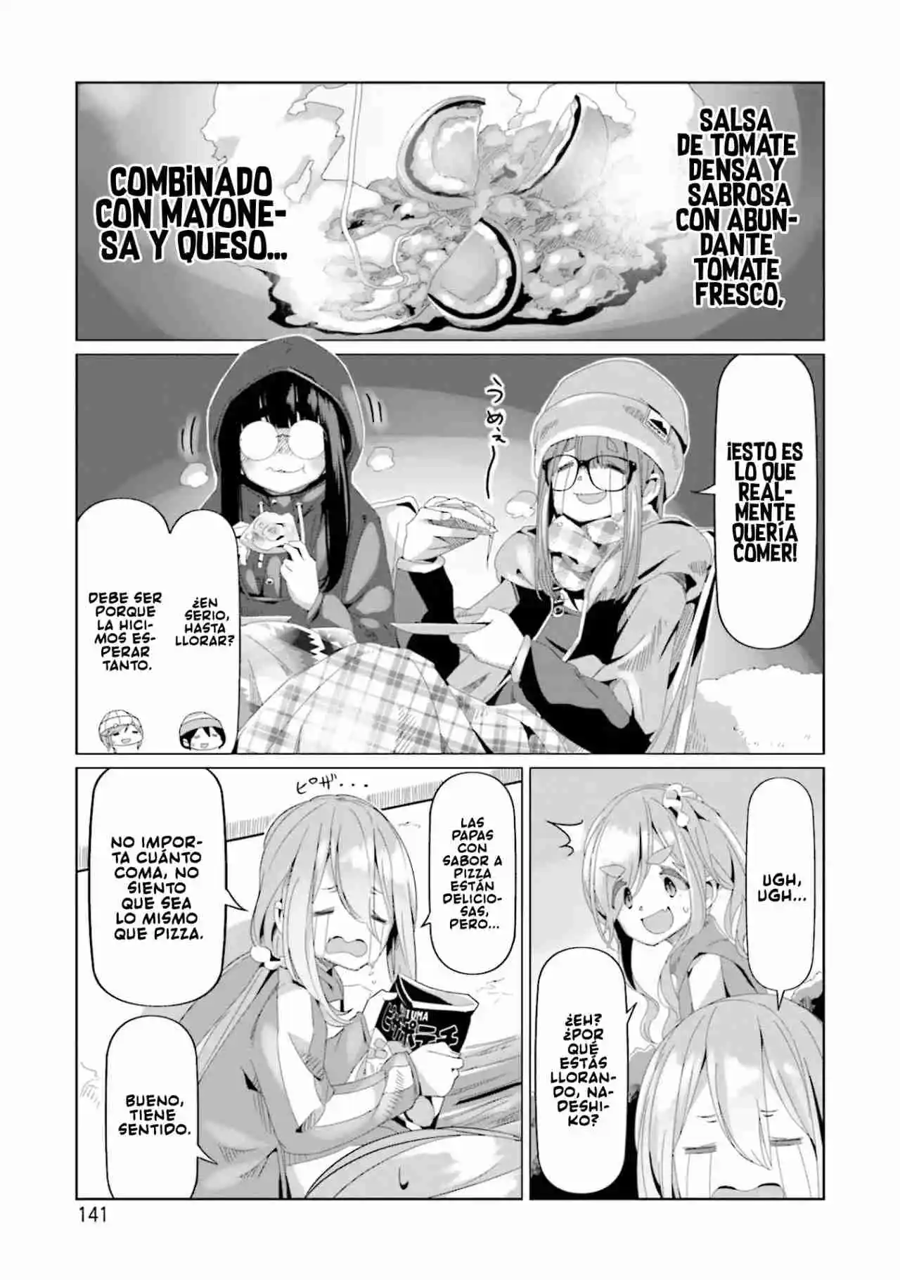 Yurucamp capítulo 69, página 11