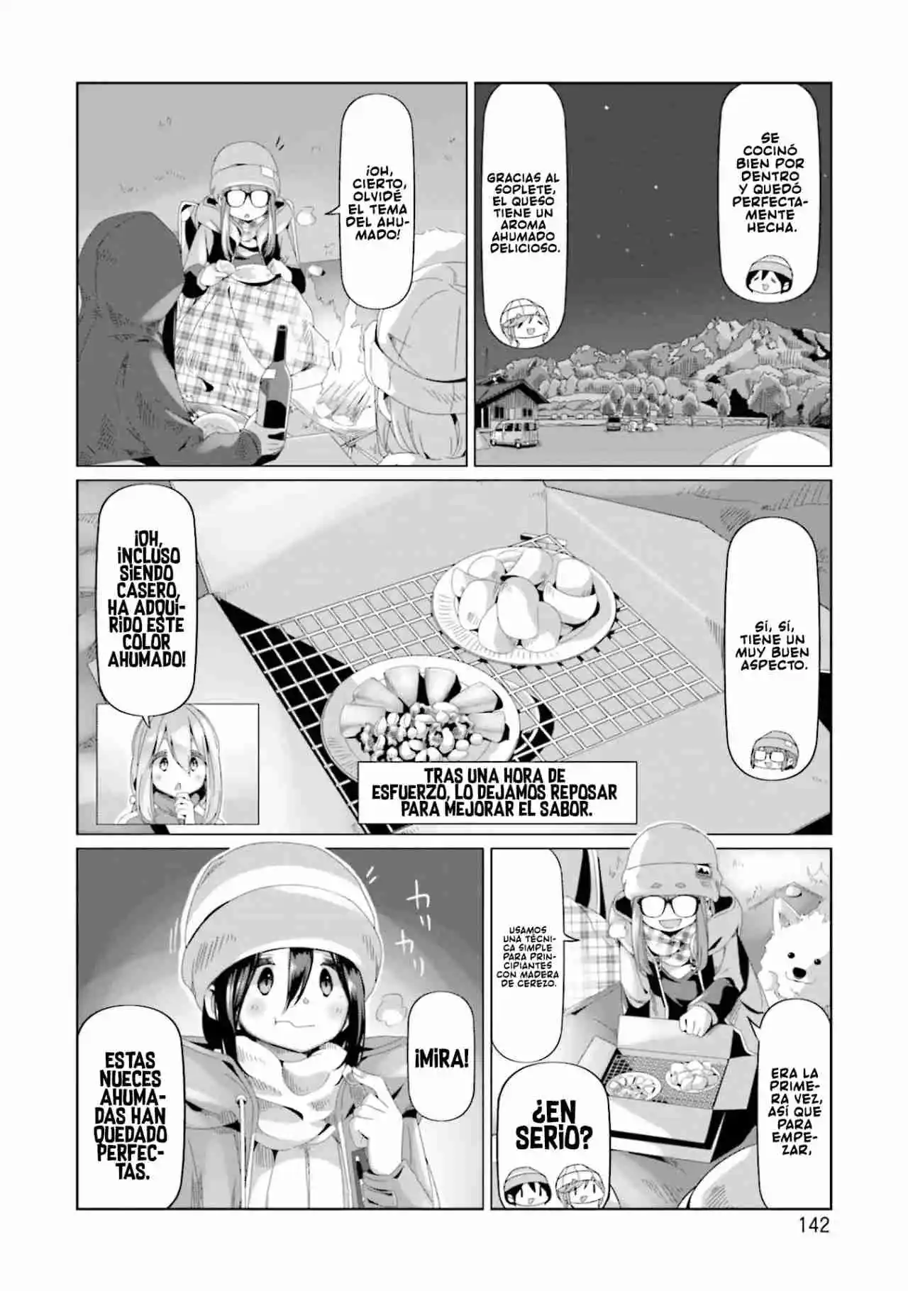 Yurucamp capítulo 69, página 12