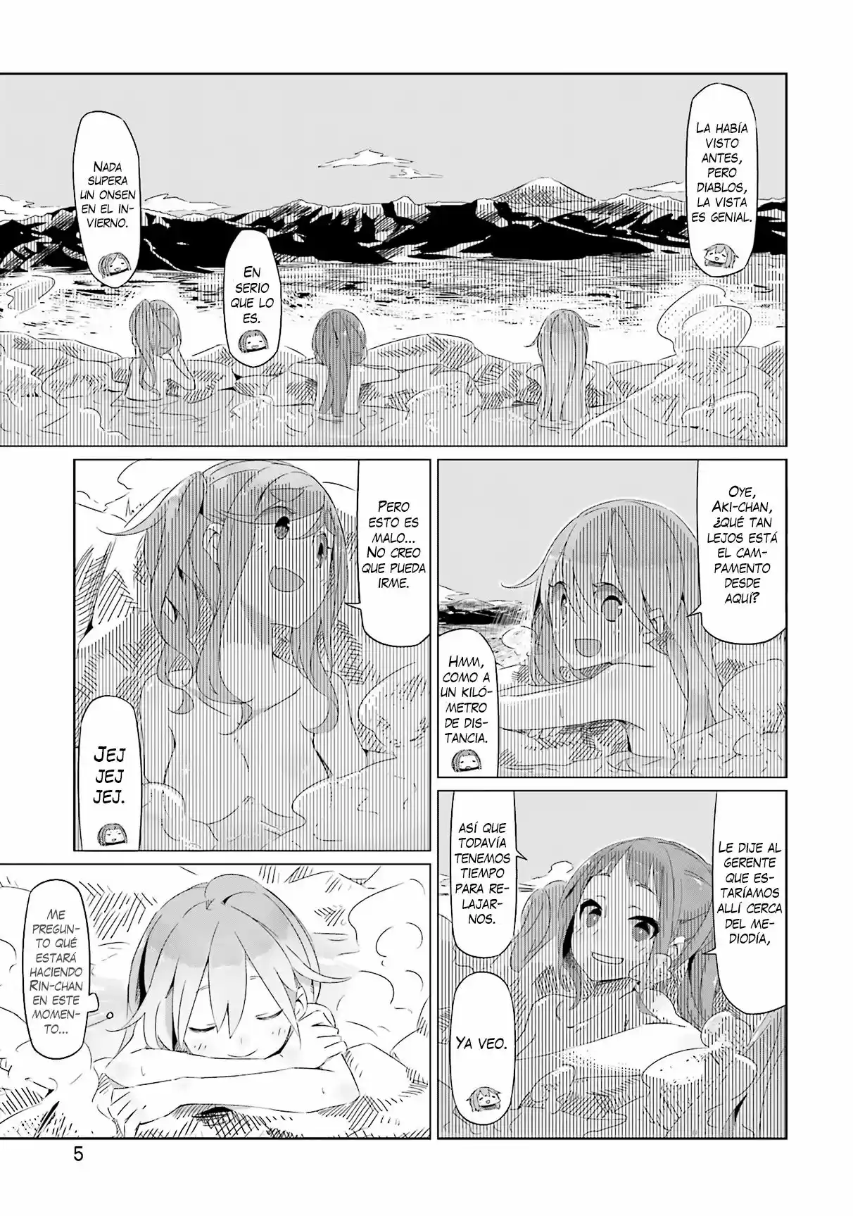 Yurucamp capítulo 7, página 7