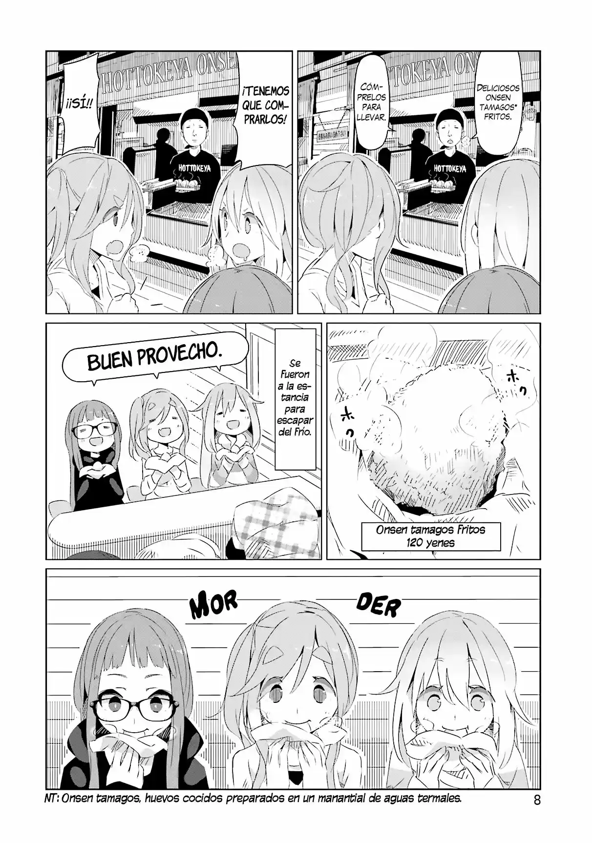 Yurucamp capítulo 7, página 10