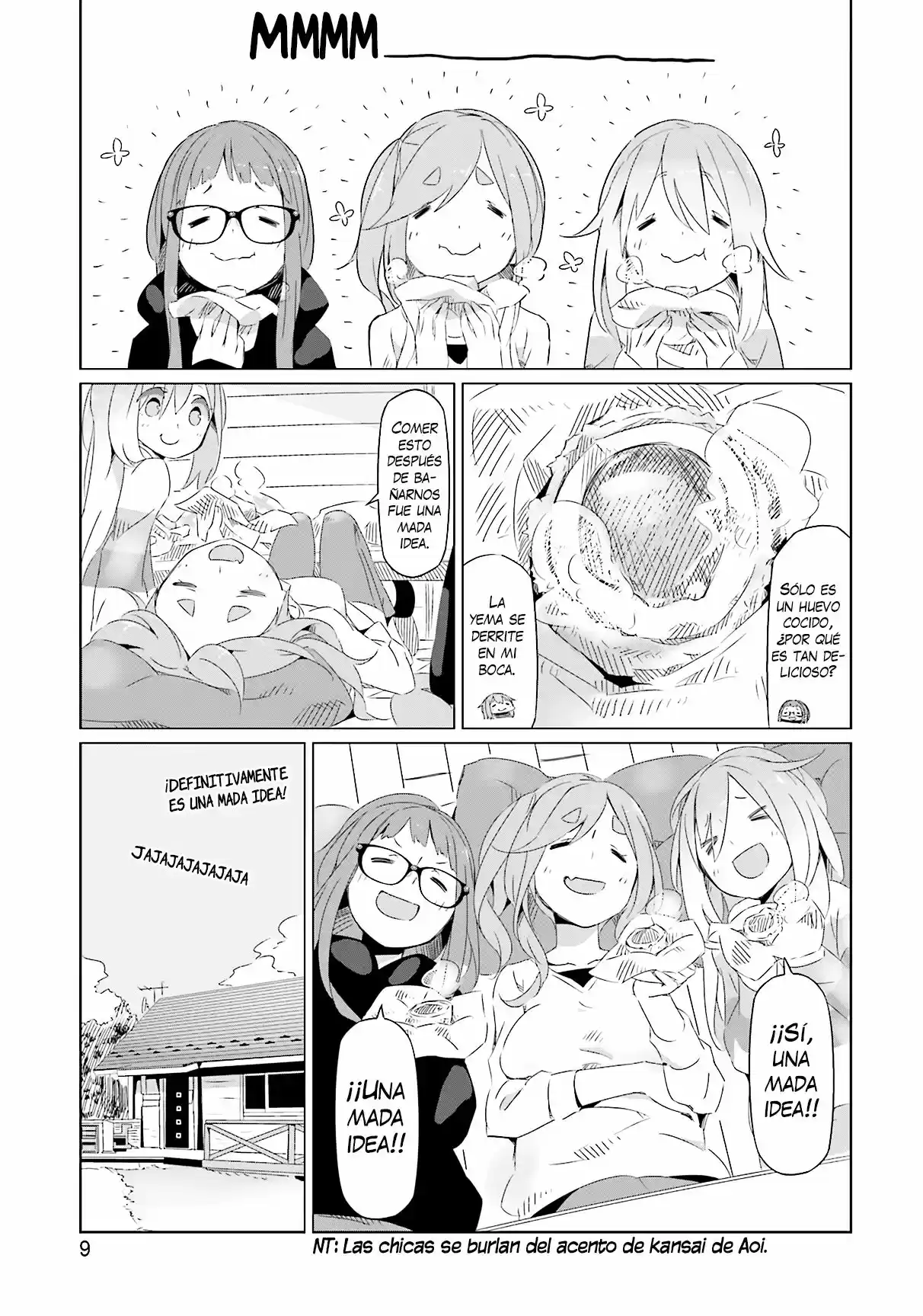 Yurucamp capítulo 7, página 11