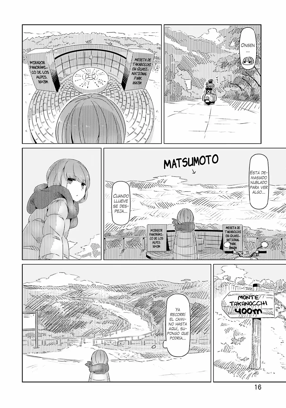 Yurucamp capítulo 7, página 18