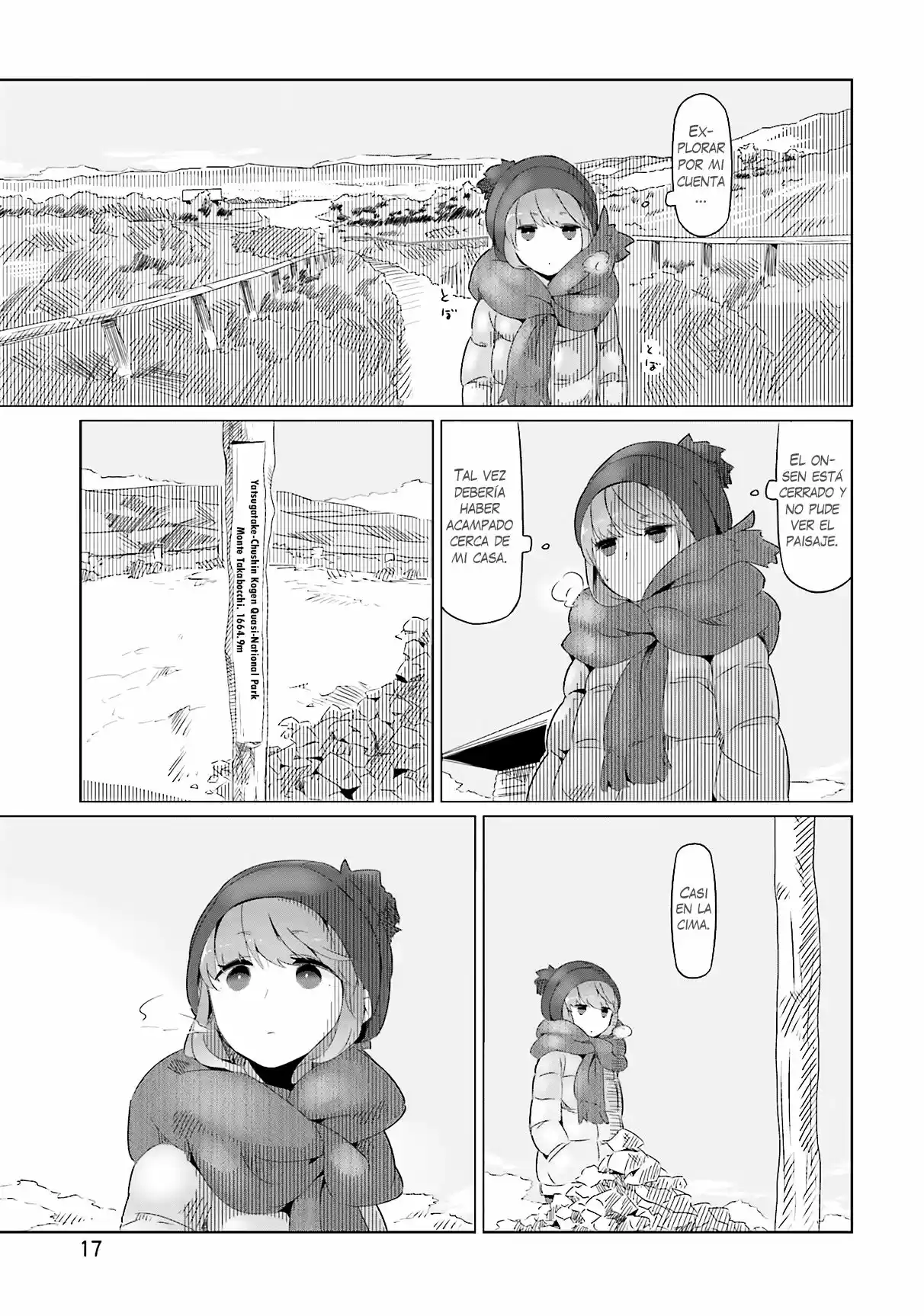 Yurucamp capítulo 7, página 19