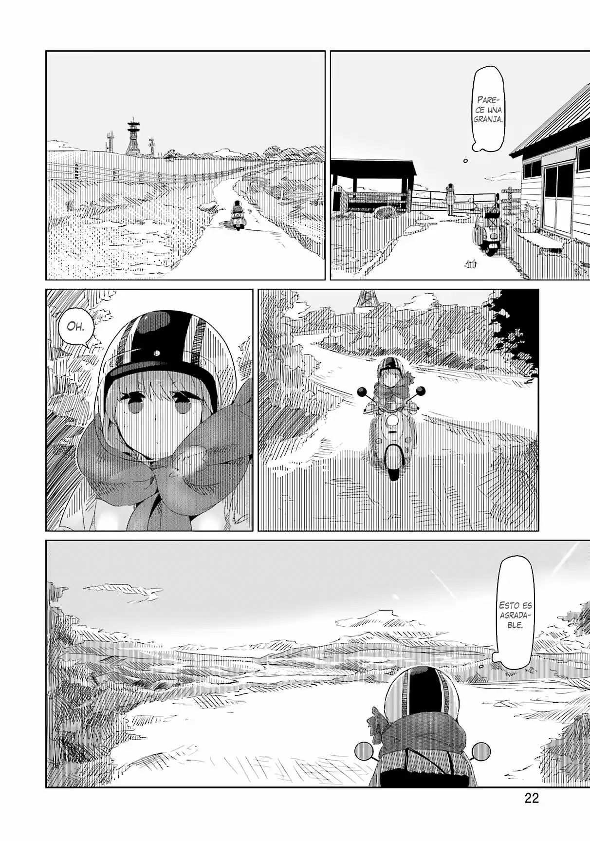Yurucamp capítulo 7, página 23