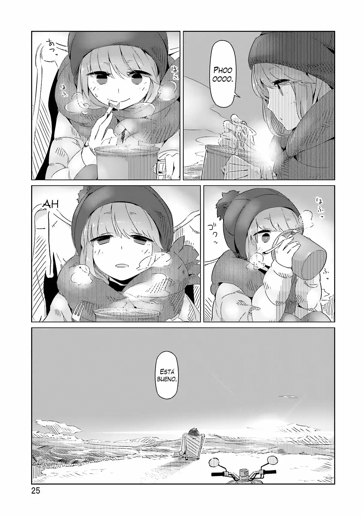 Yurucamp capítulo 7, página 26