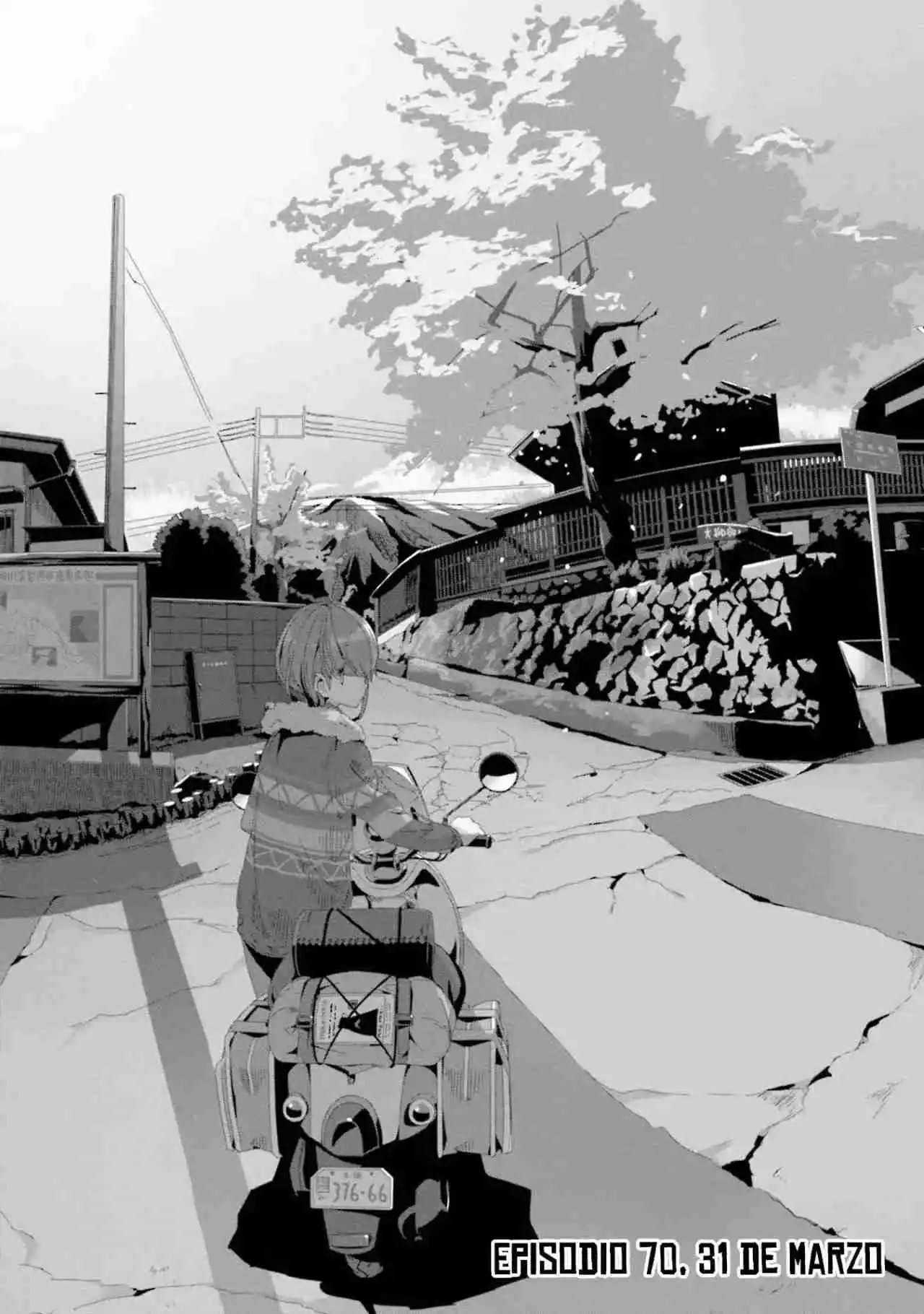 Yurucamp capítulo 70, página 9