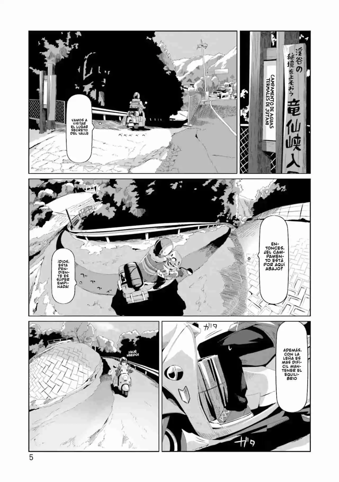 Yurucamp capítulo 70, página 10