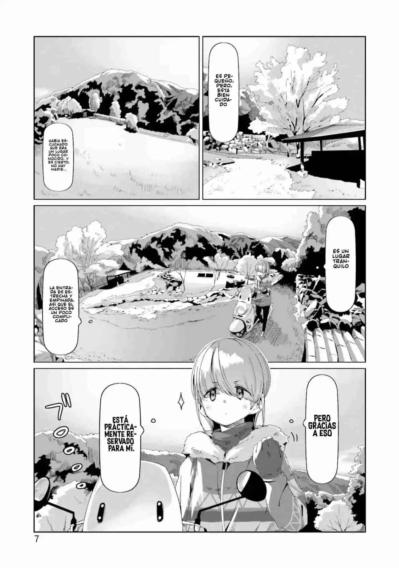 Yurucamp capítulo 70, página 12