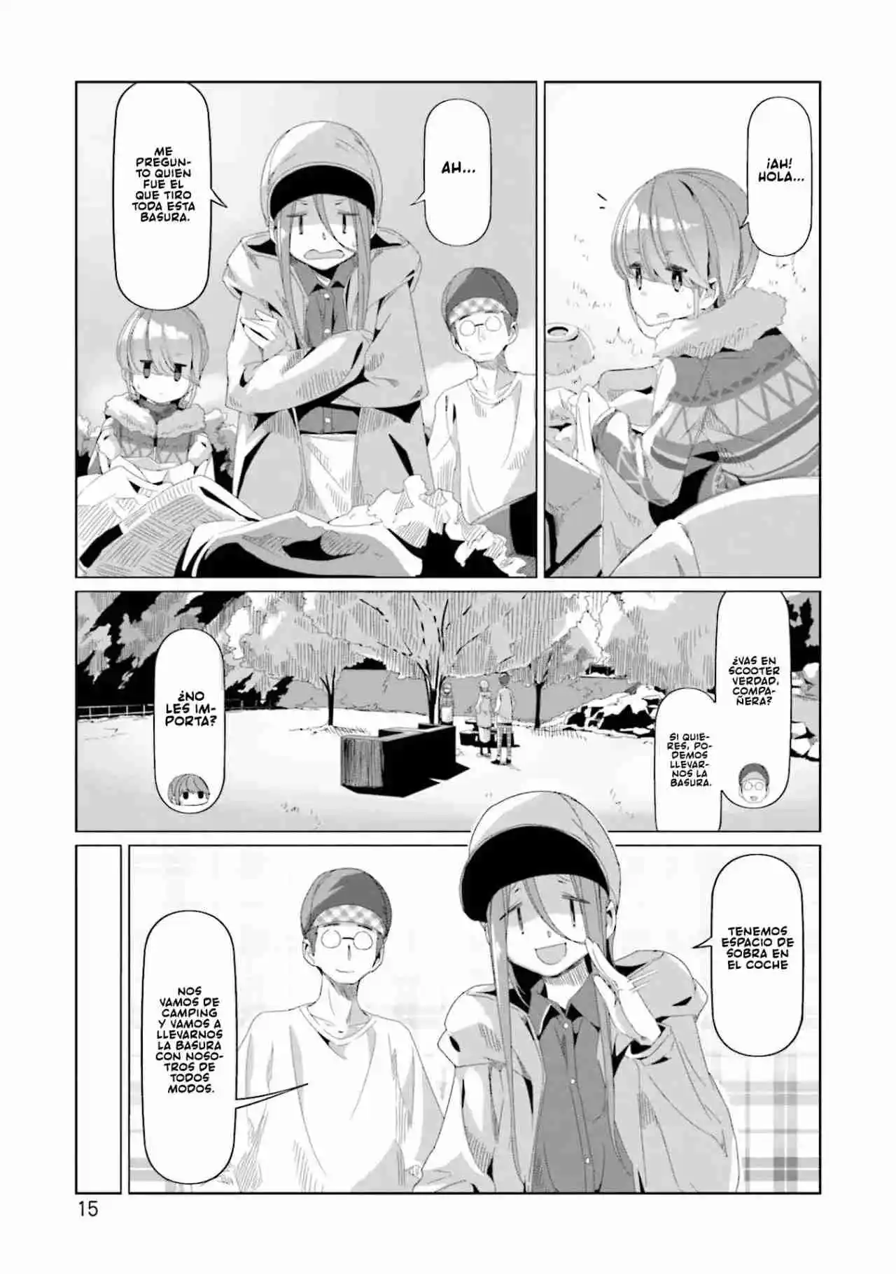 Yurucamp capítulo 70, página 20