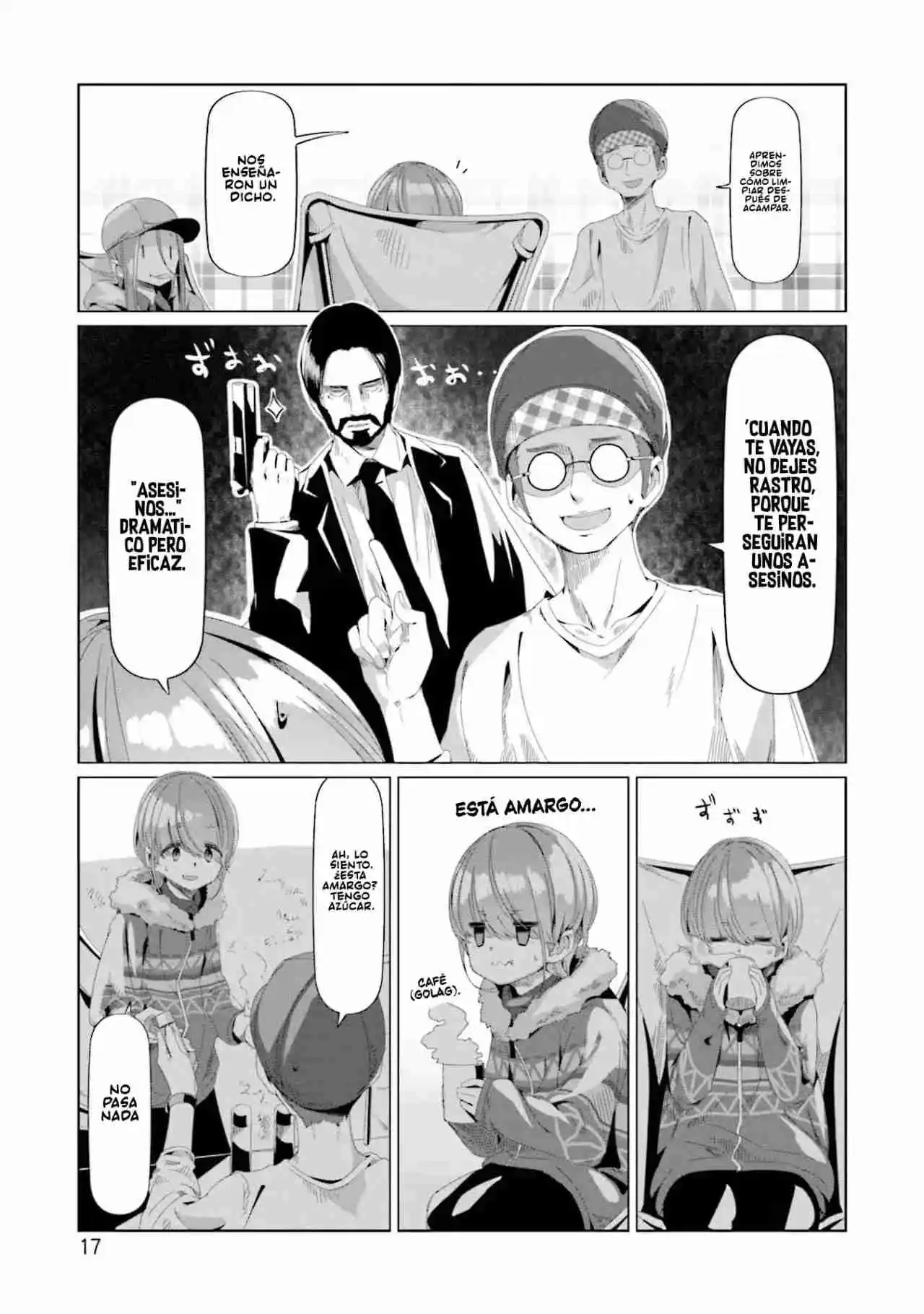 Yurucamp capítulo 70, página 22