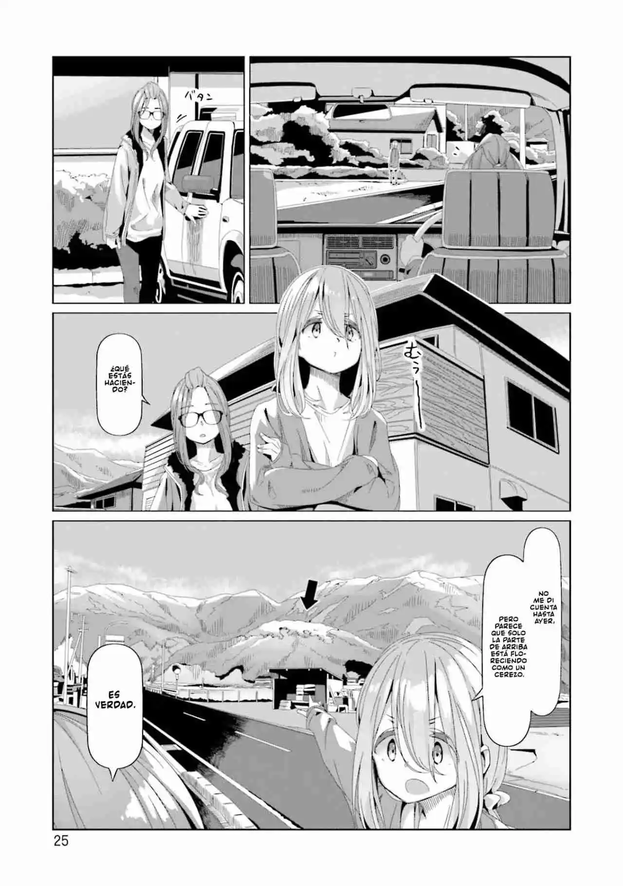 Yurucamp capítulo 70, página 30
